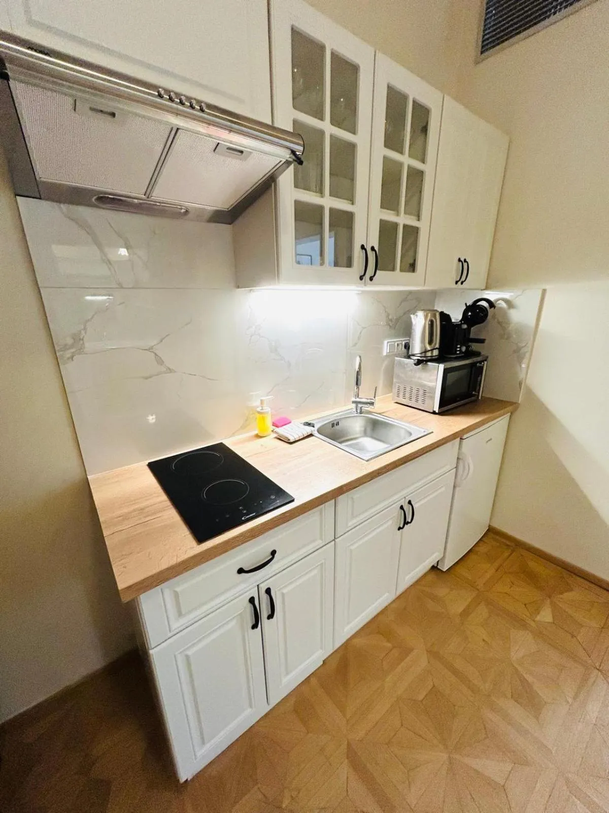 Kitchen or kitchenette in River View Residence by Charles Bridge