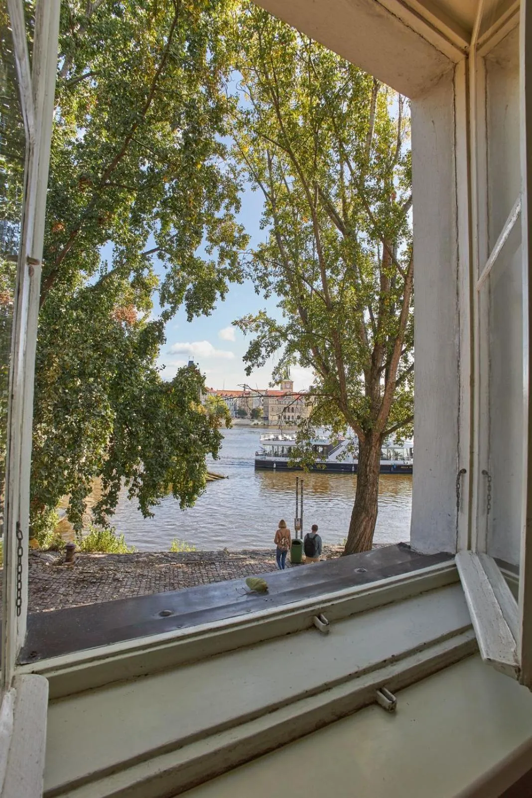 View (from property/room) in River View Residence by Charles Bridge