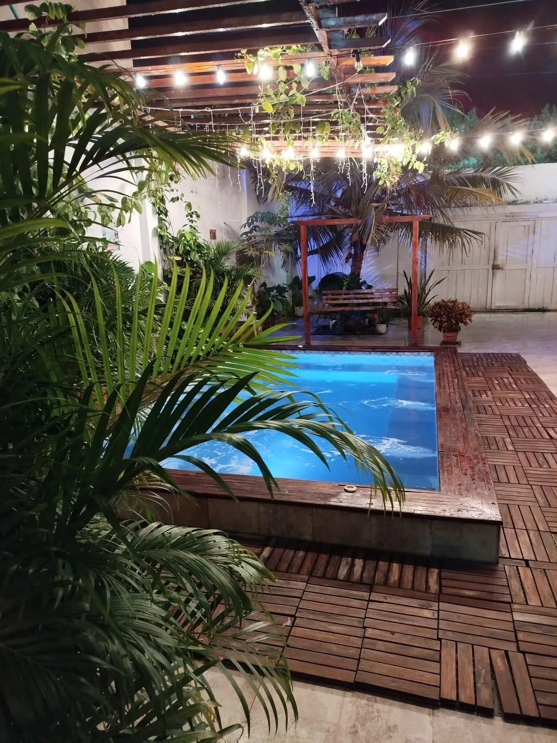 Pool view in HOSTAL LA BOQUILLA