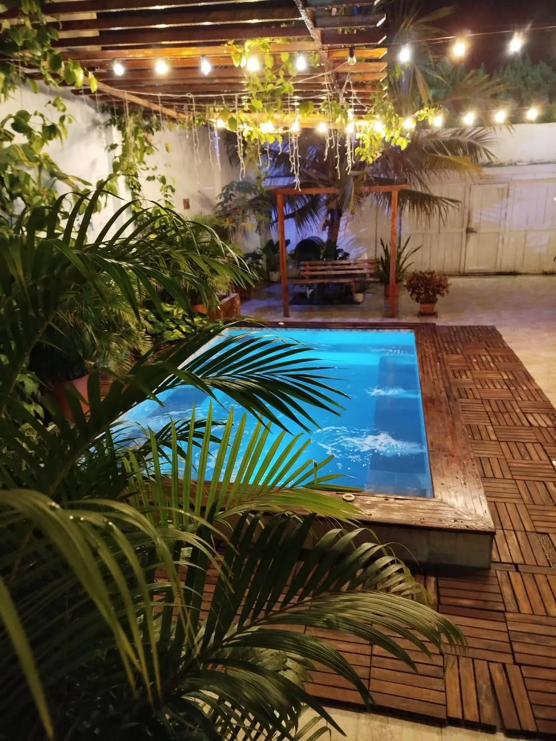 Pool view in HOSTAL LA BOQUILLA