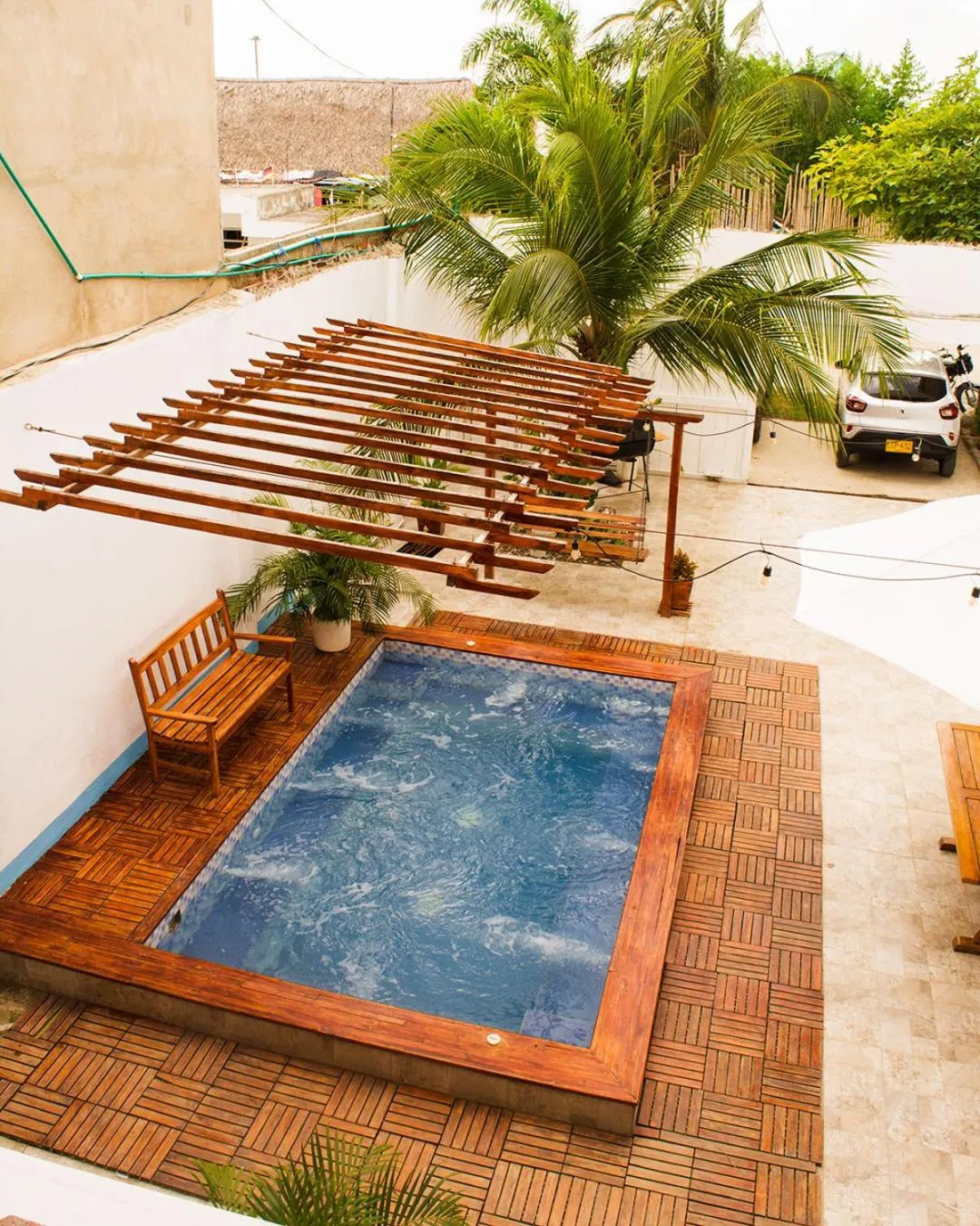Balcony/Terrace in HOSTAL LA BOQUILLA