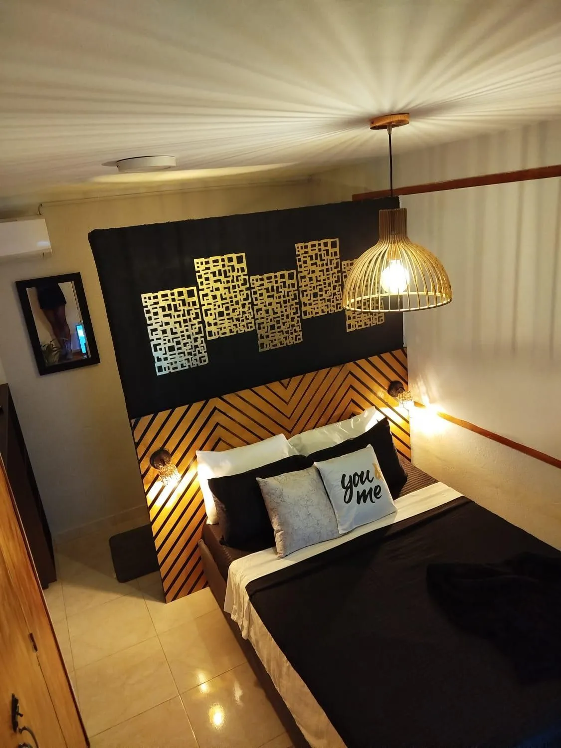 Bed in HOSTAL LA BOQUILLA