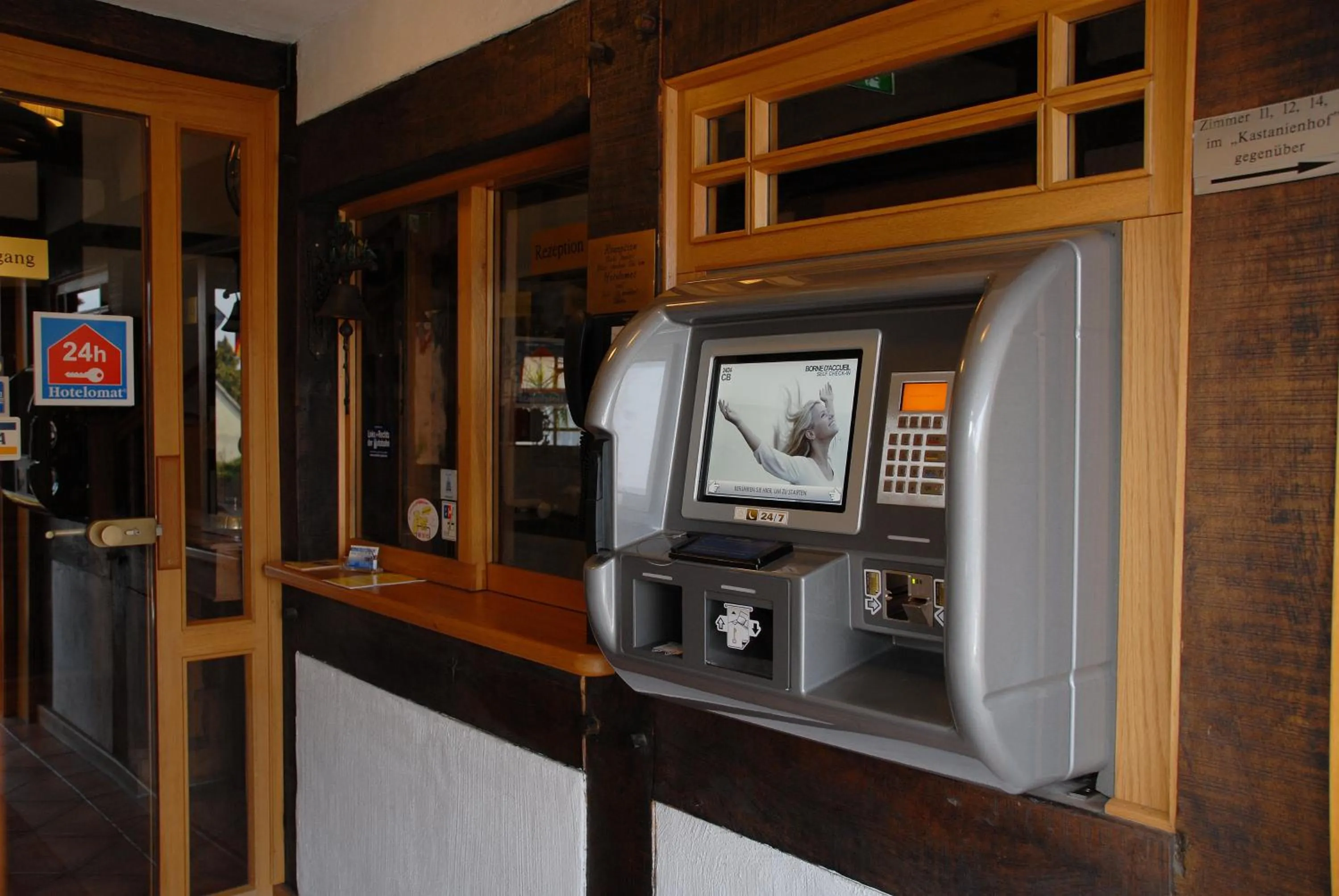 Decorative detail in Hotel Alte Schule