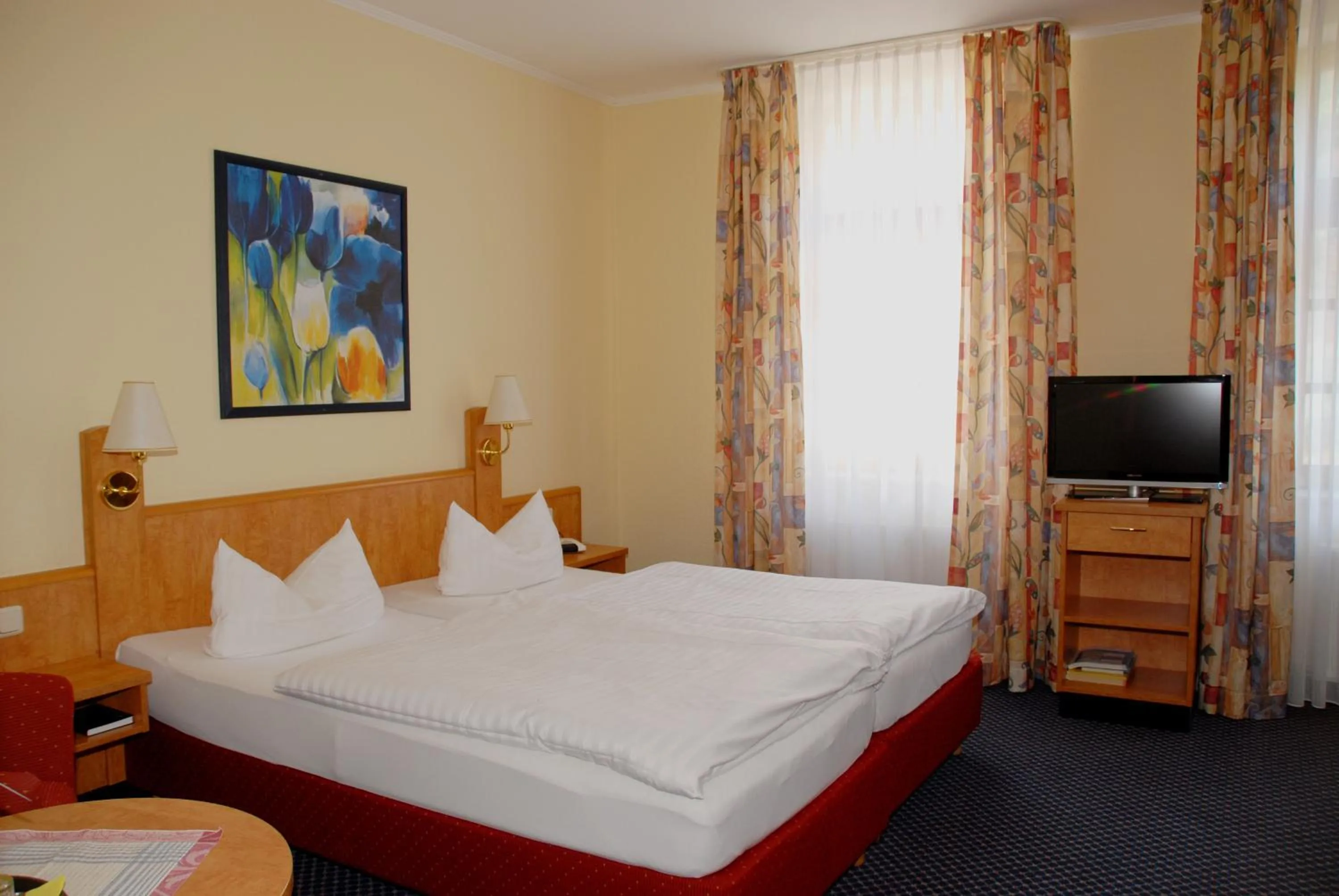 Bedroom, Bed in Hotel Alte Schule