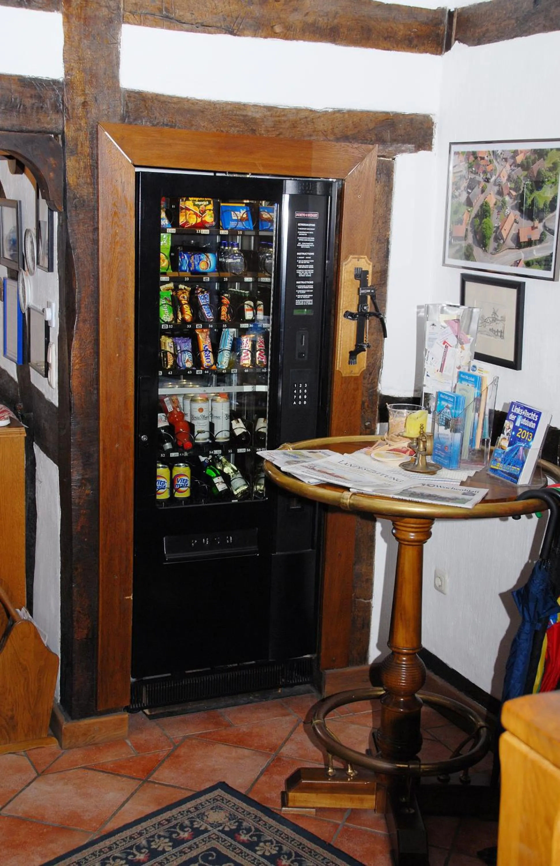 Food and drinks in Hotel Alte Schule