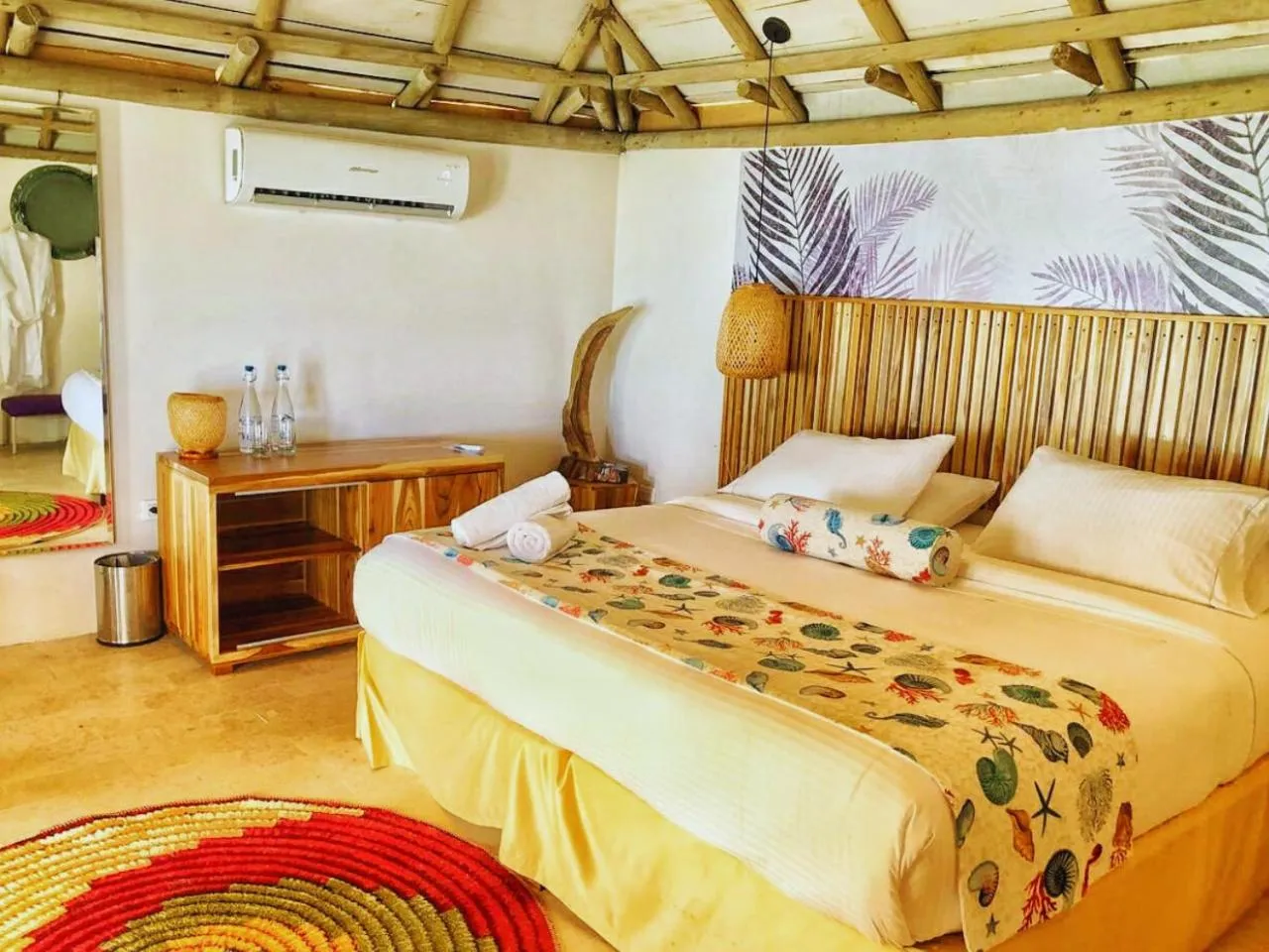 Bed in Hotel Rosario de Mar by Tequendama