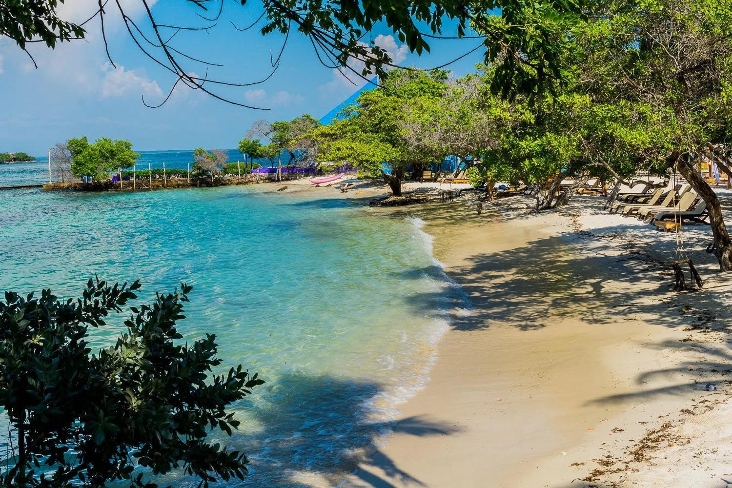 Beach in Hotel Rosario de Mar by Tequendama