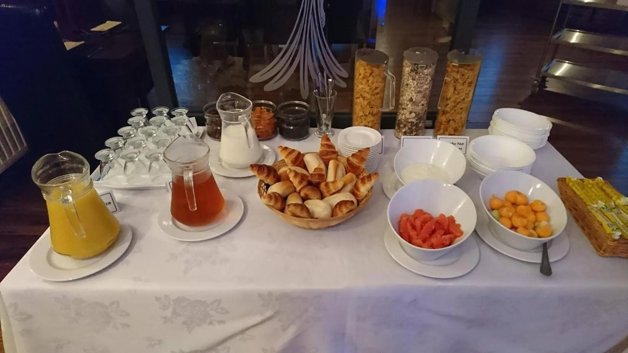 Continental breakfast in The Moorland Hotel