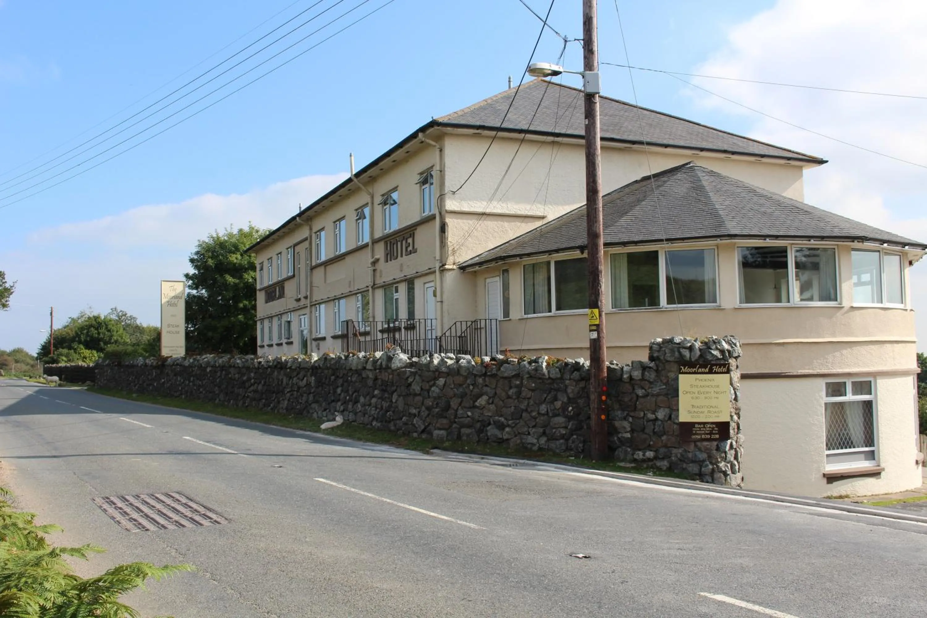 Facade/entrance in The Moorland Hotel
