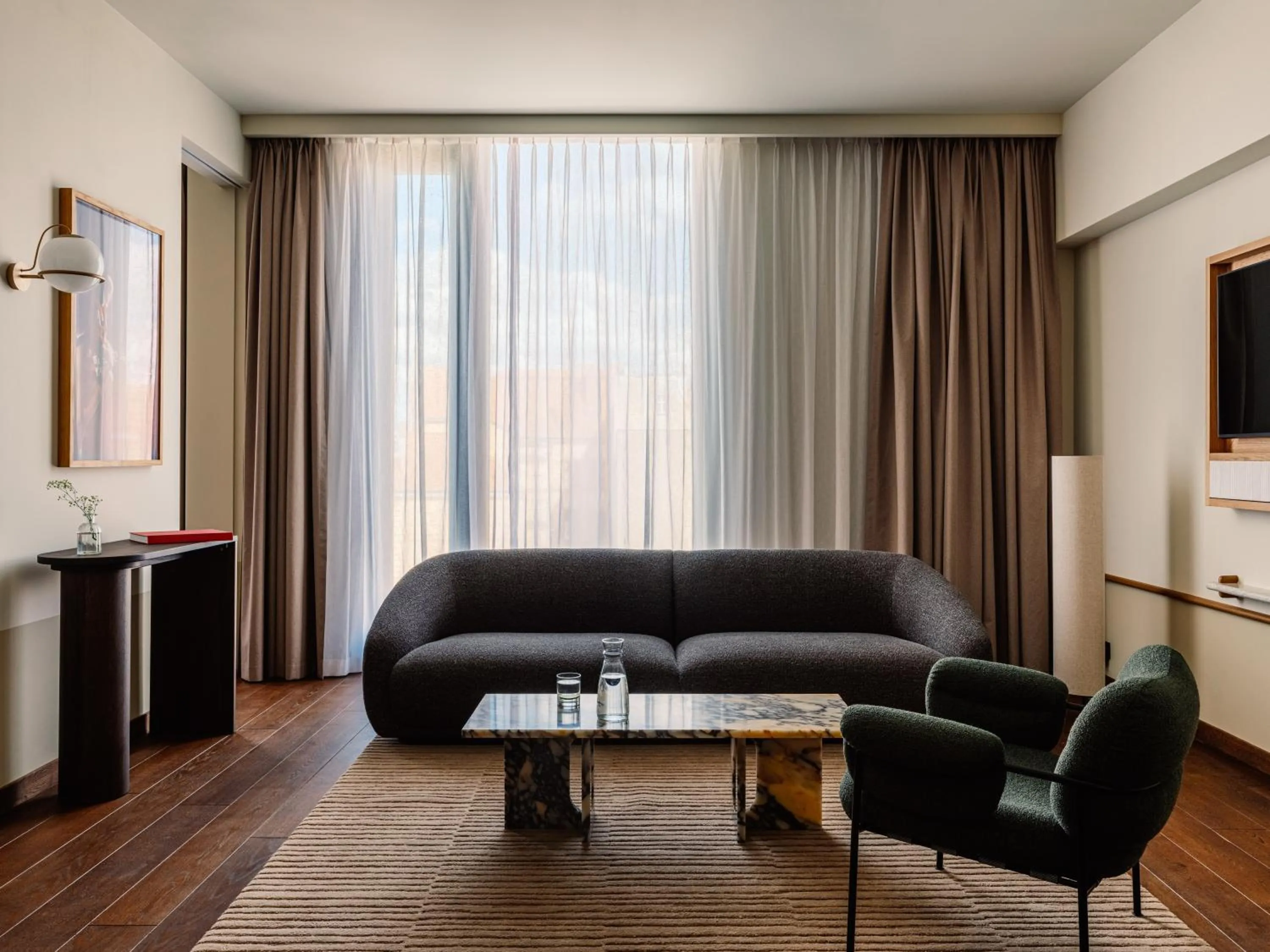 Living room in PURO Hotel Poznań Stare Miasto