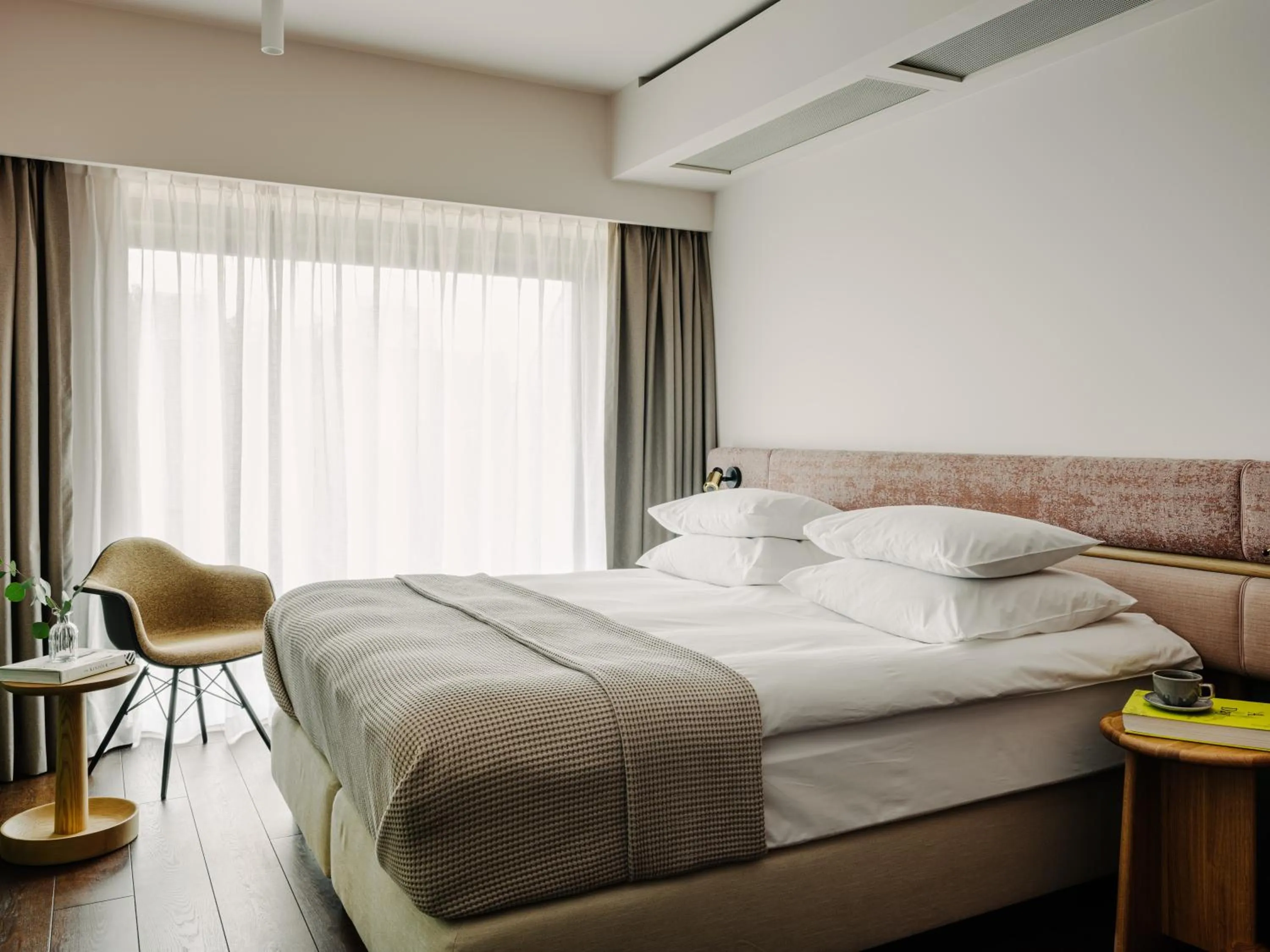 Bed in PURO Hotel Poznań Stare Miasto