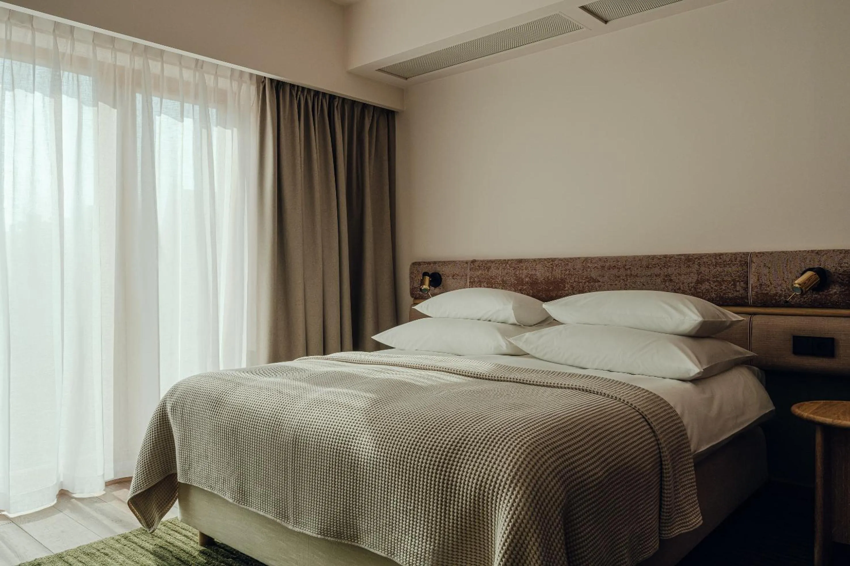 Bed in PURO Hotel Poznań Stare Miasto