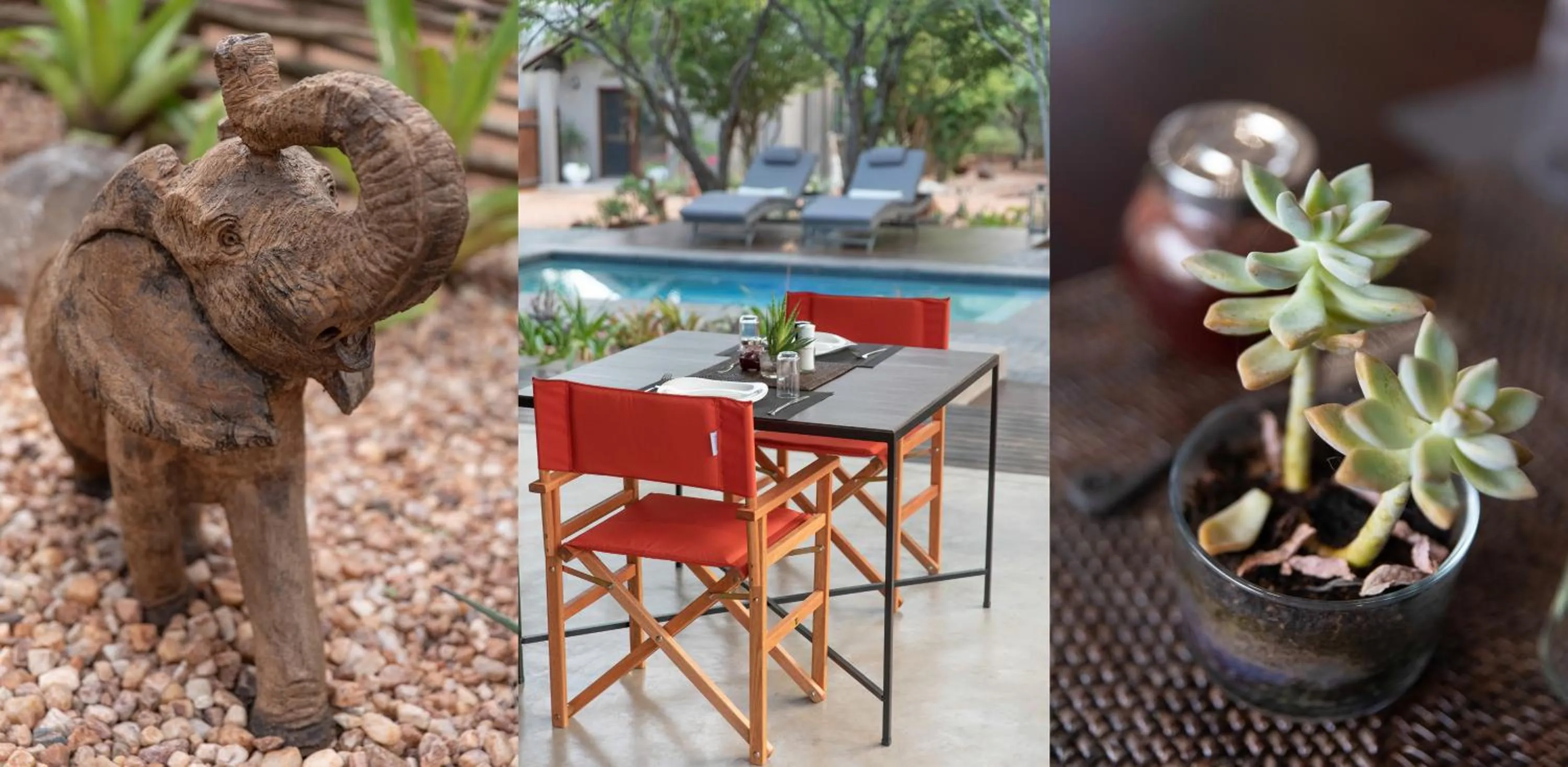 Breakfast in Nyaleti Lodge