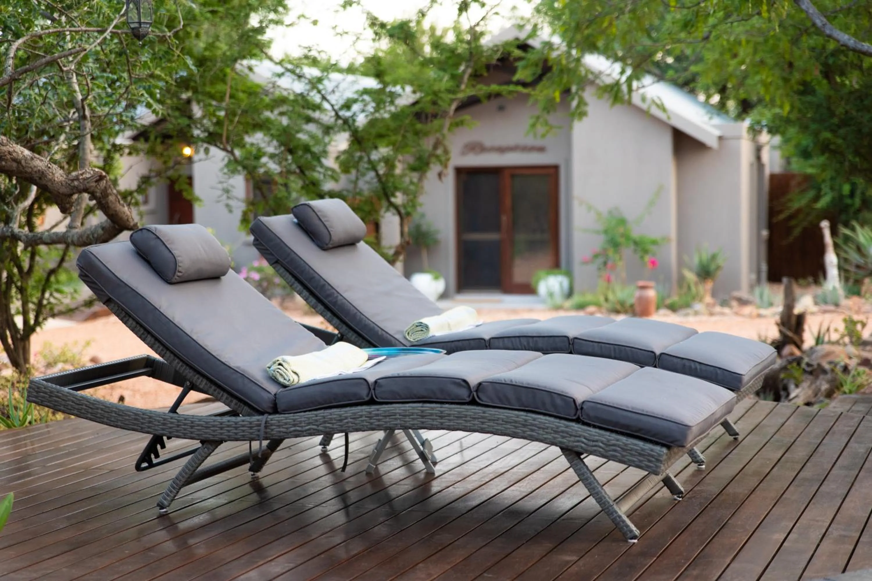 Garden in Nyaleti Lodge