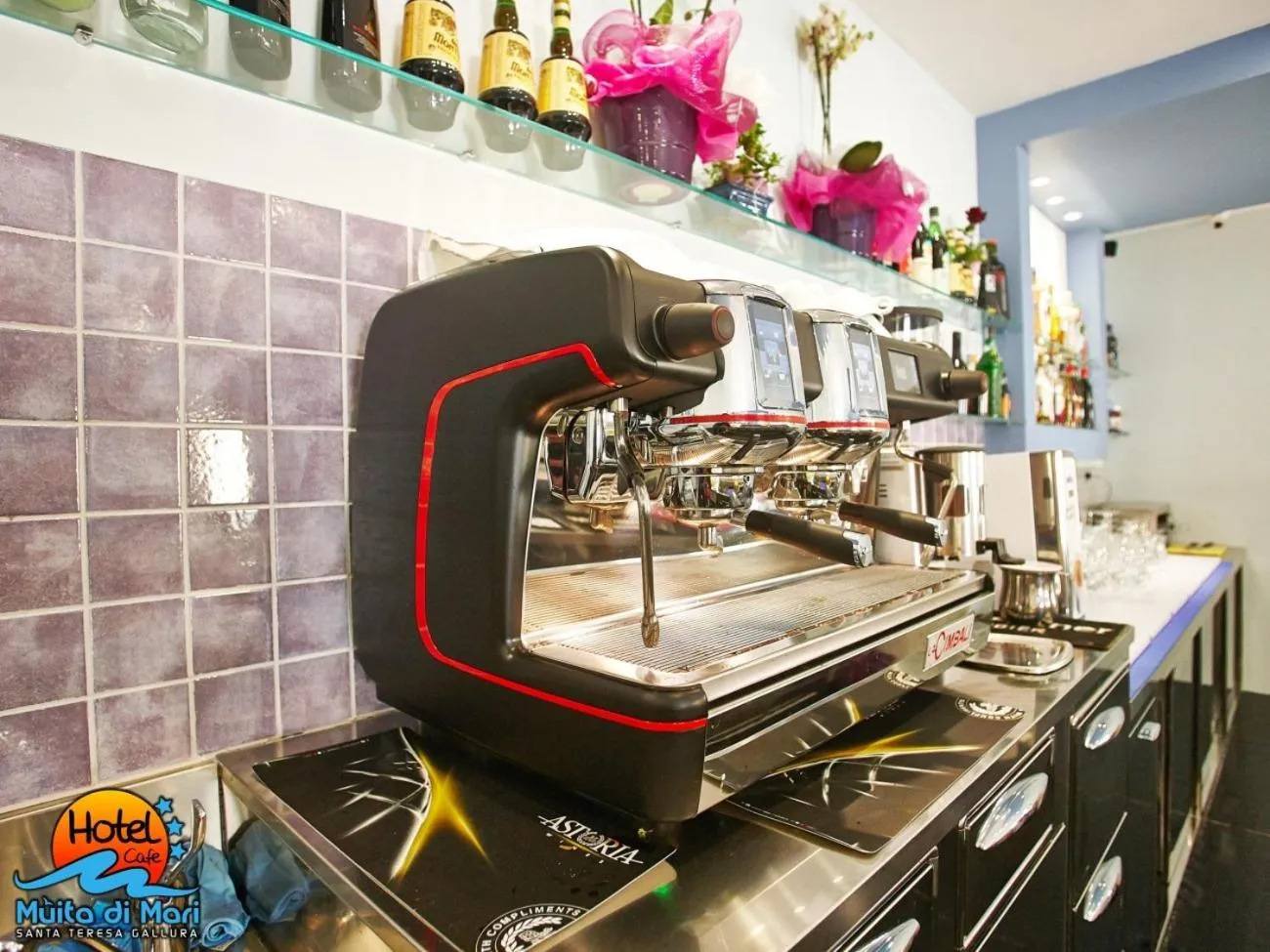 Lounge or bar in Hotel Muita di Mari