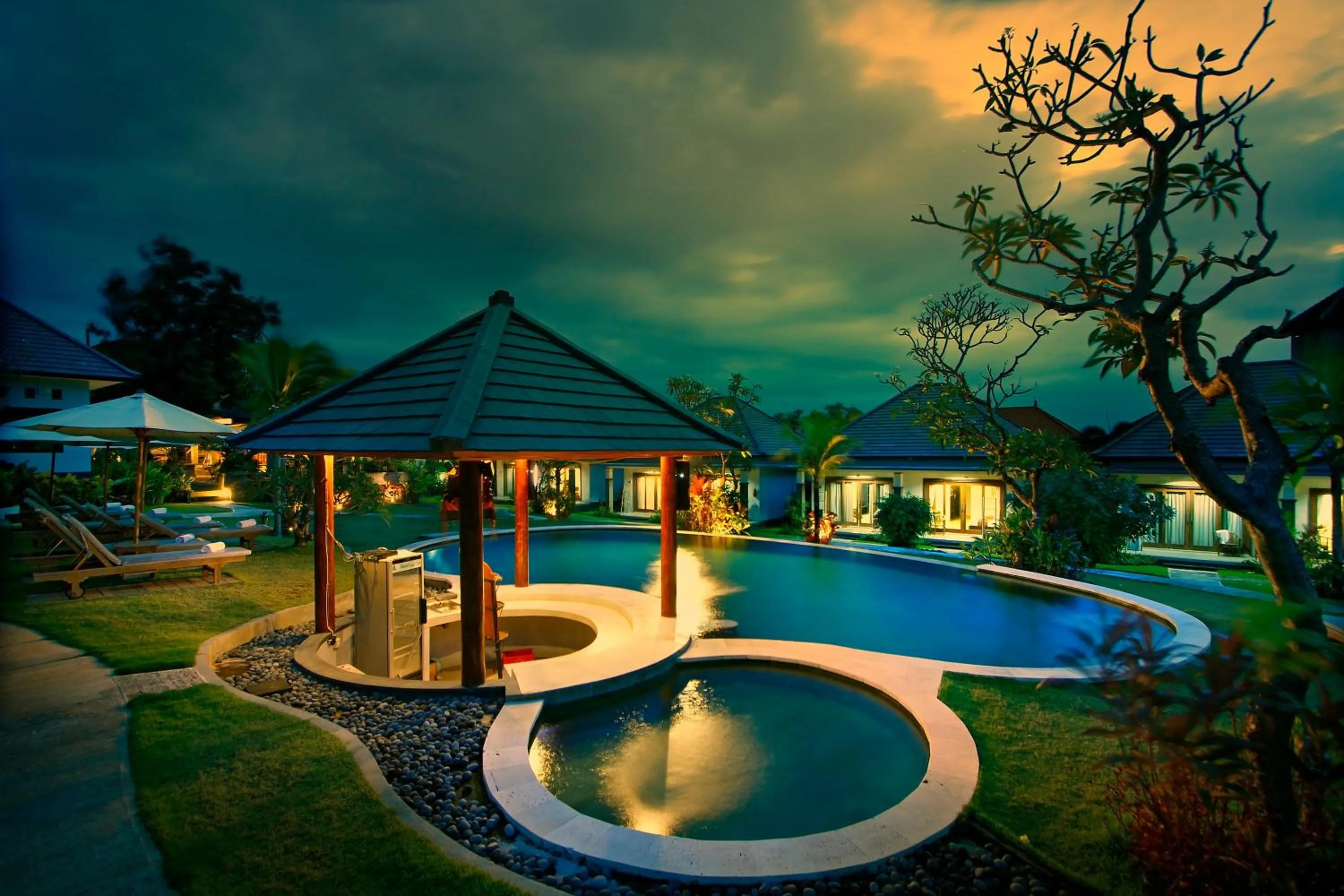Swimming pool in The Brothers Villa