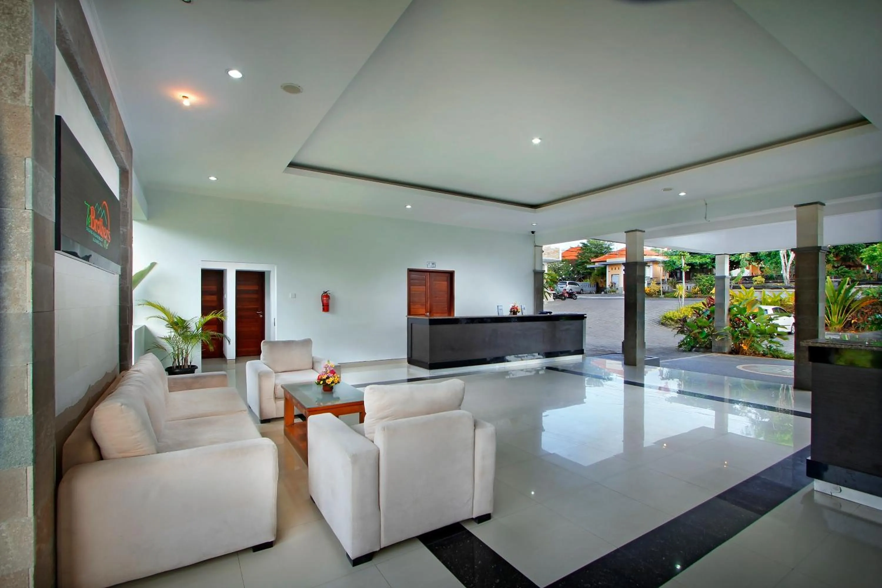 Facade/entrance in The Brothers Villa