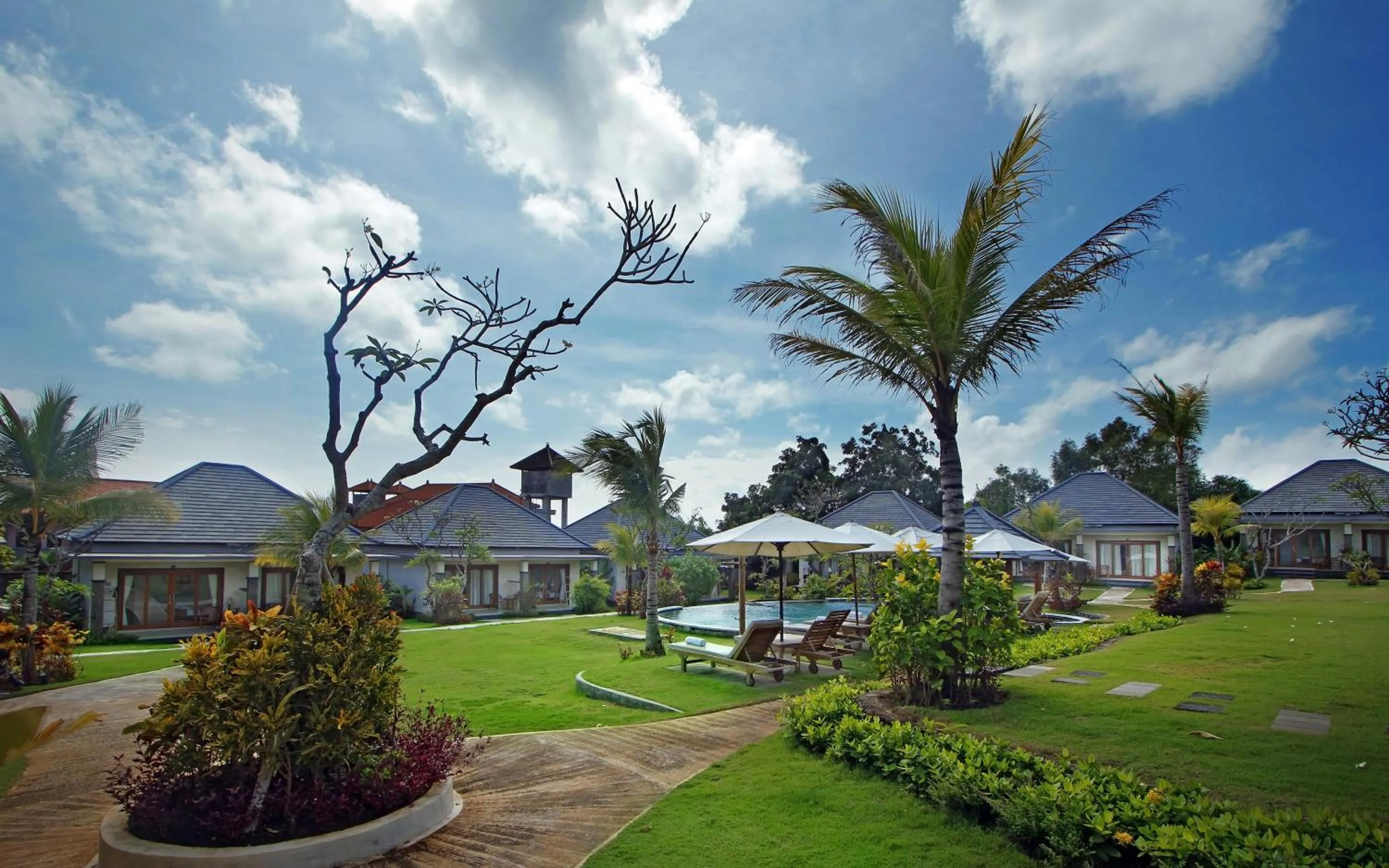 Bird's eye view in The Brothers Villa