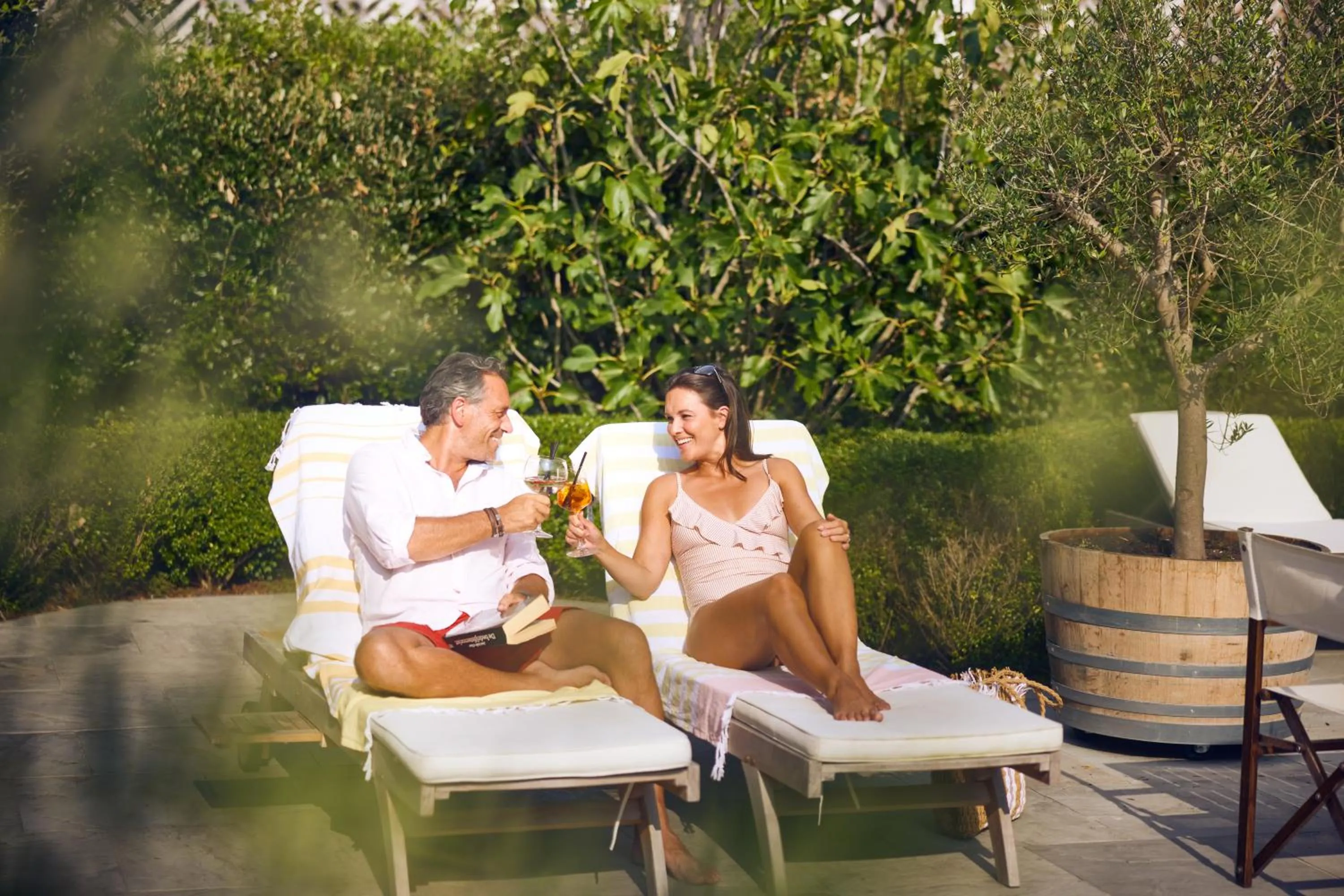 Swimming pool in Romantik Badhotel Renesse