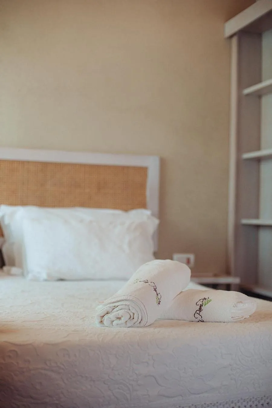 Bed in La Pampa Relais & Spa