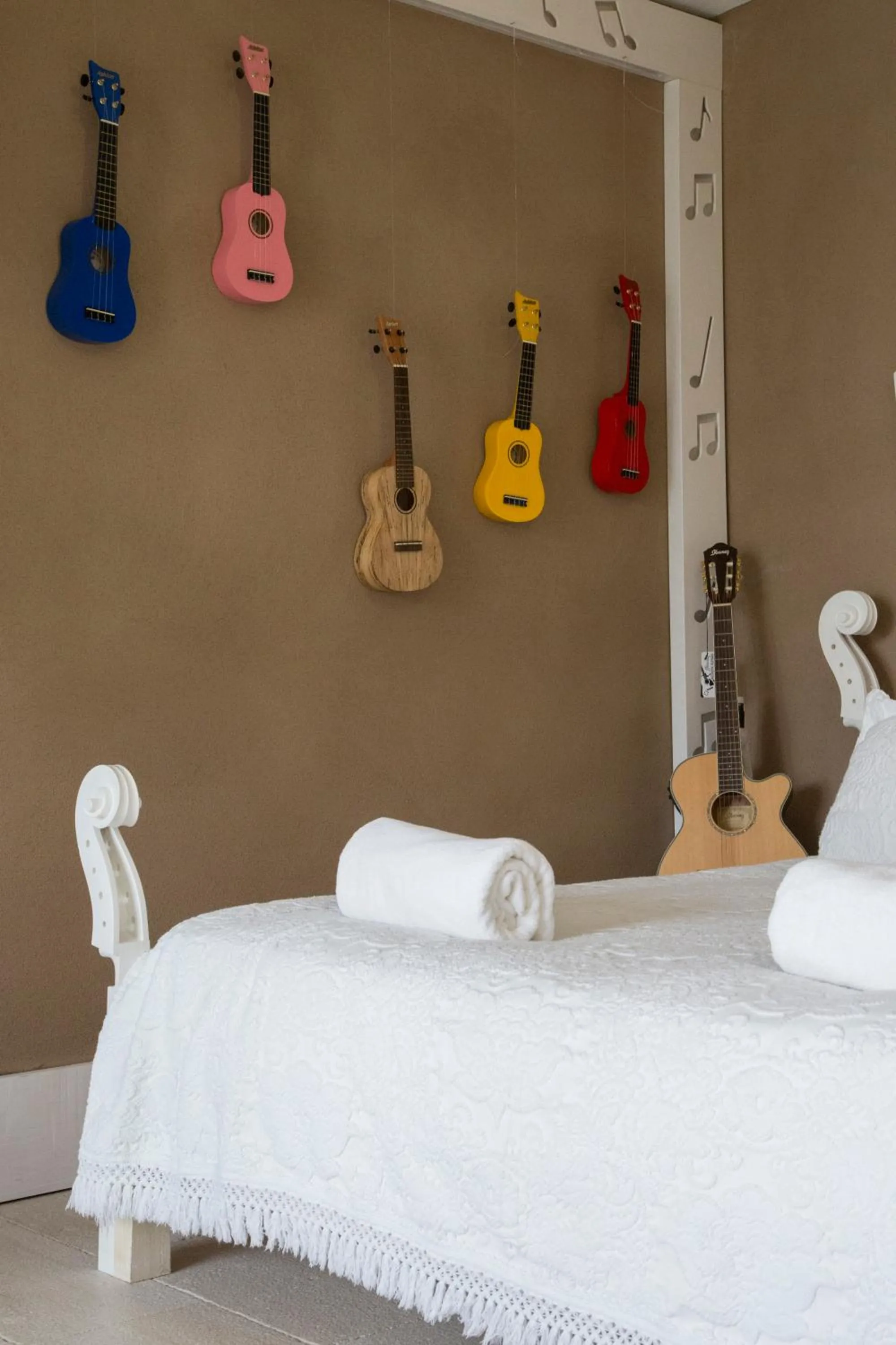 Bed in La Pampa Relais & Spa