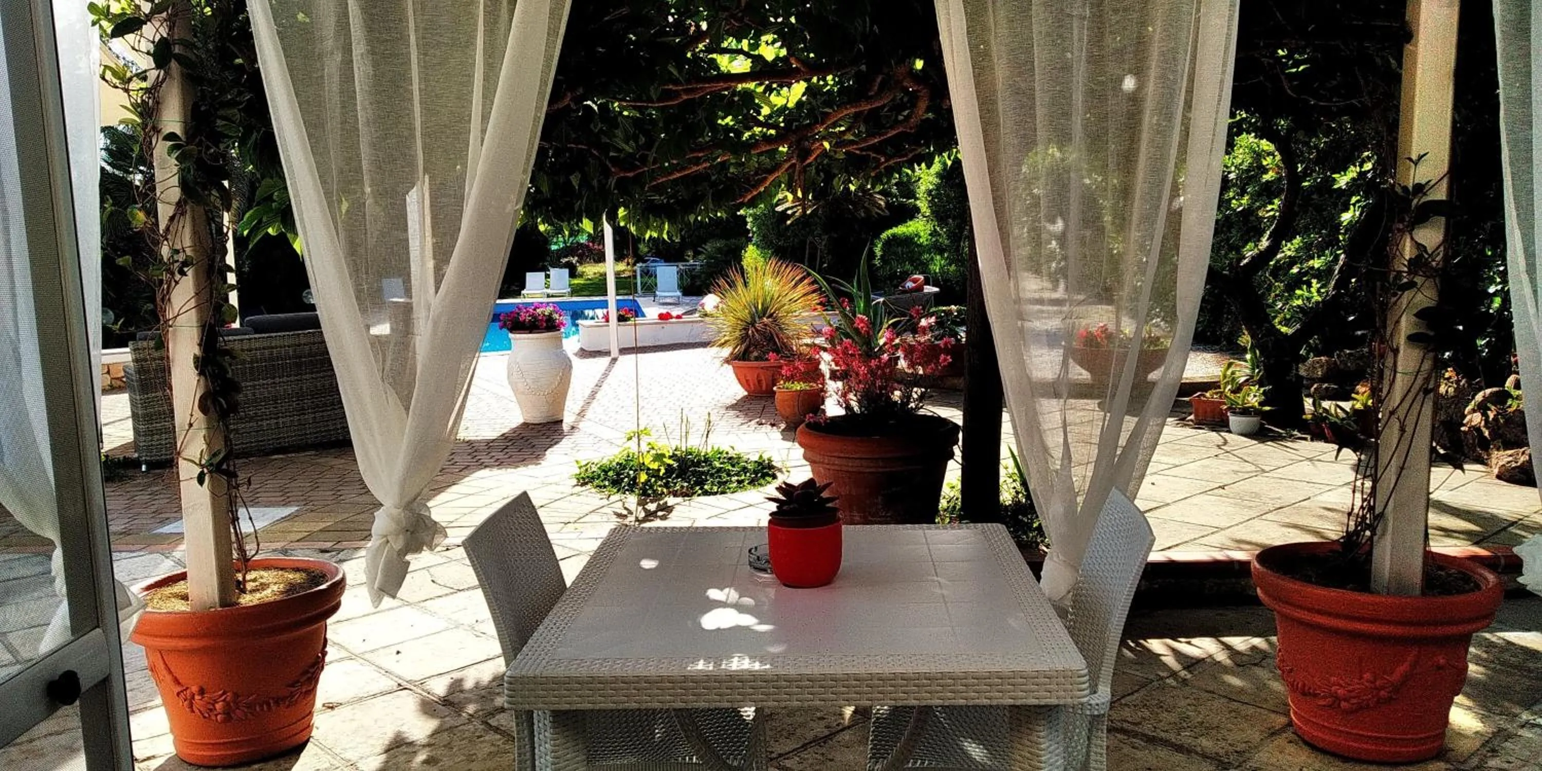 Garden in B&B Le Vele