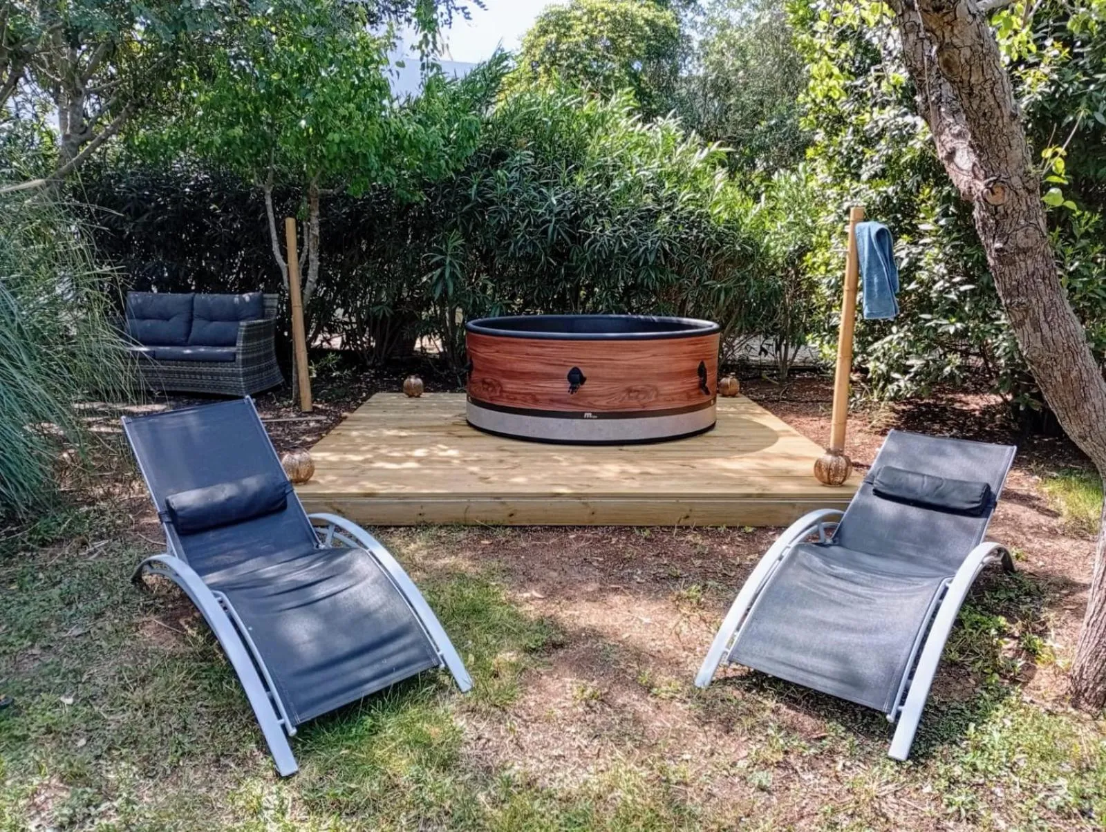 Hot Tub in B&B Le Vele