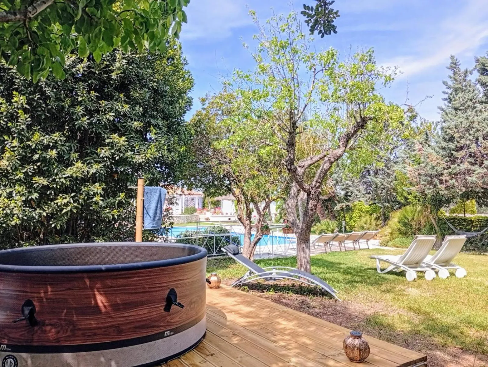 Hot Tub in B&B Le Vele