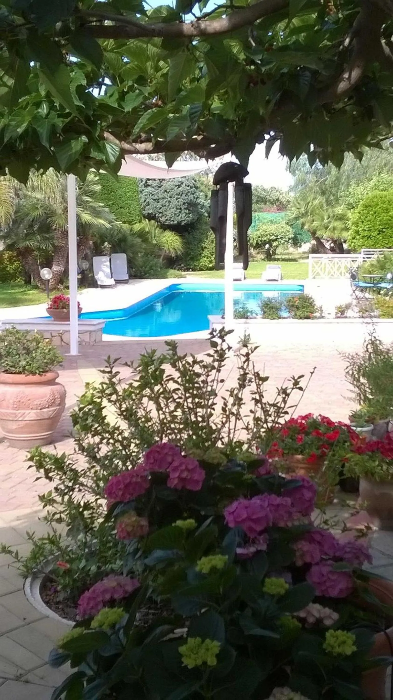 Decorative detail in B&B Le Vele