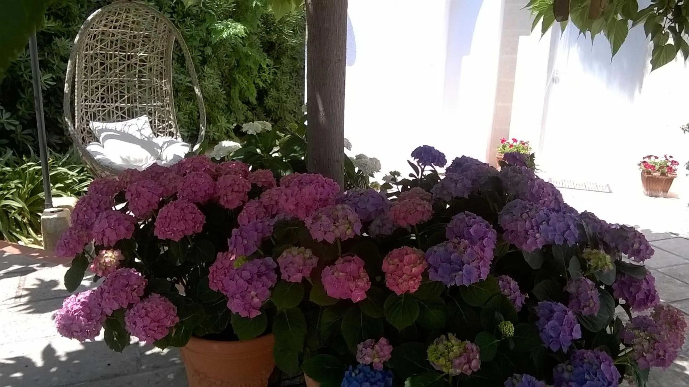 Decorative detail in B&B Le Vele