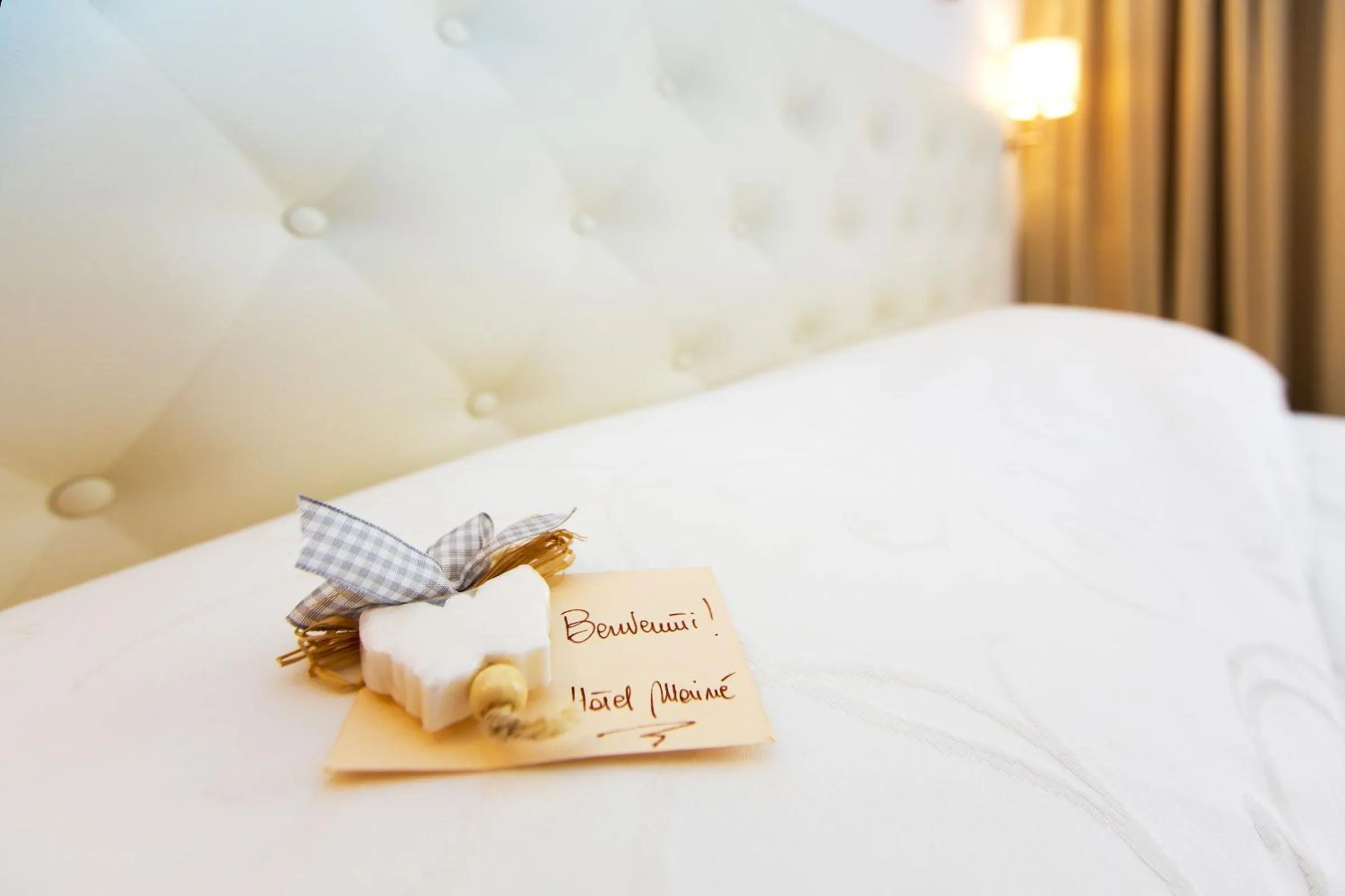 Decorative detail in Hotel Mainè