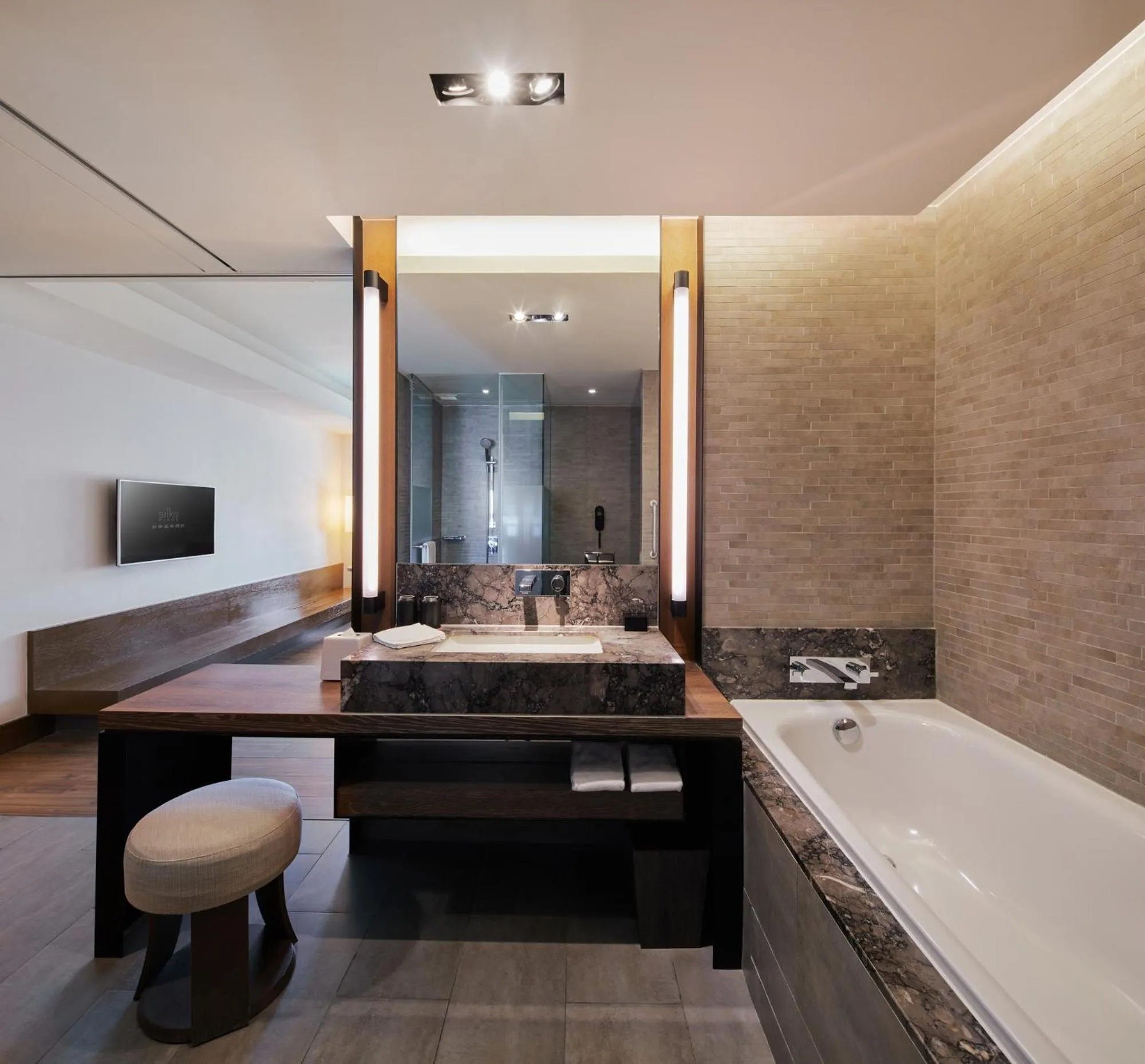 Bathroom in Silks Place Tainan