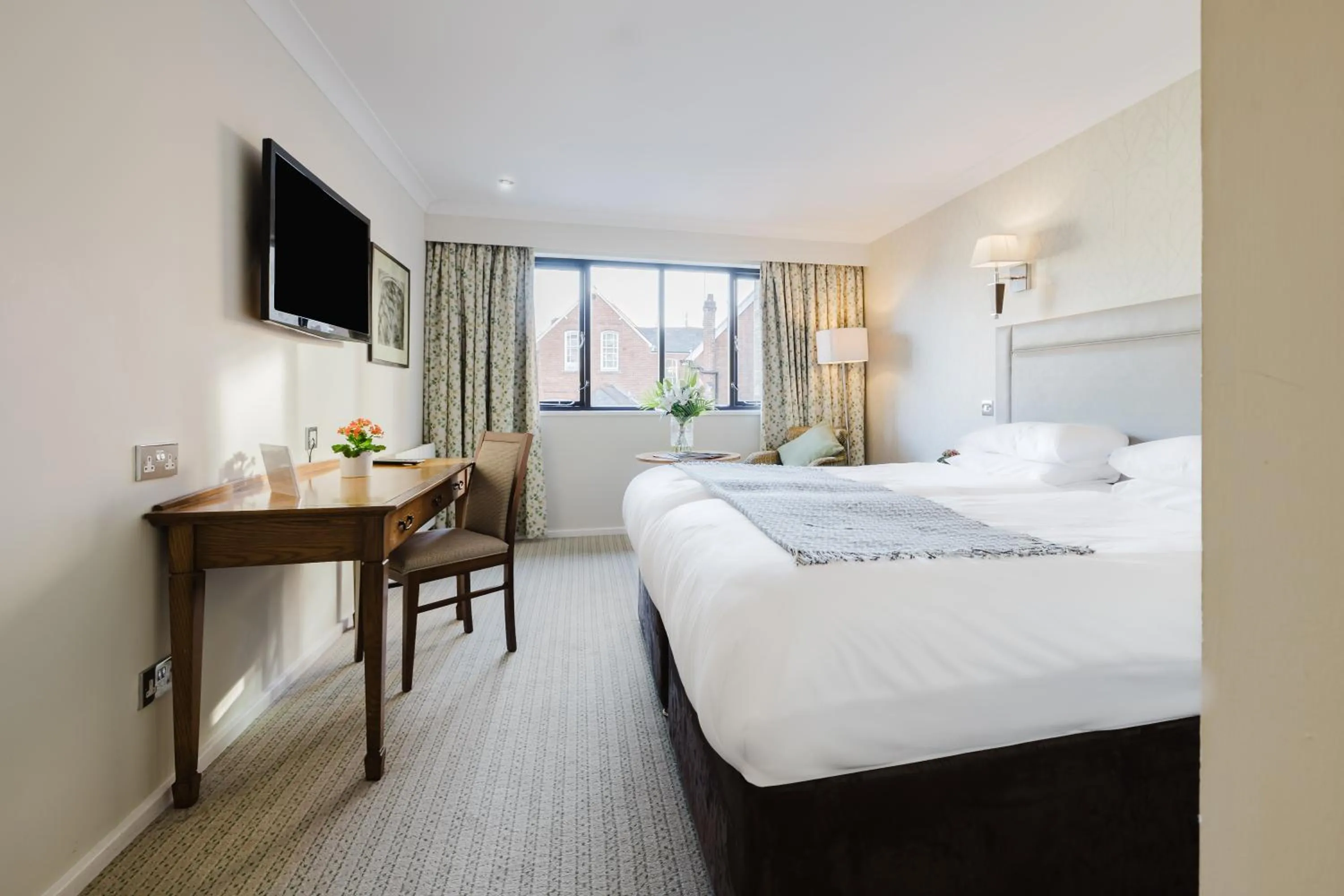 Bed in Winchester Royal Hotel