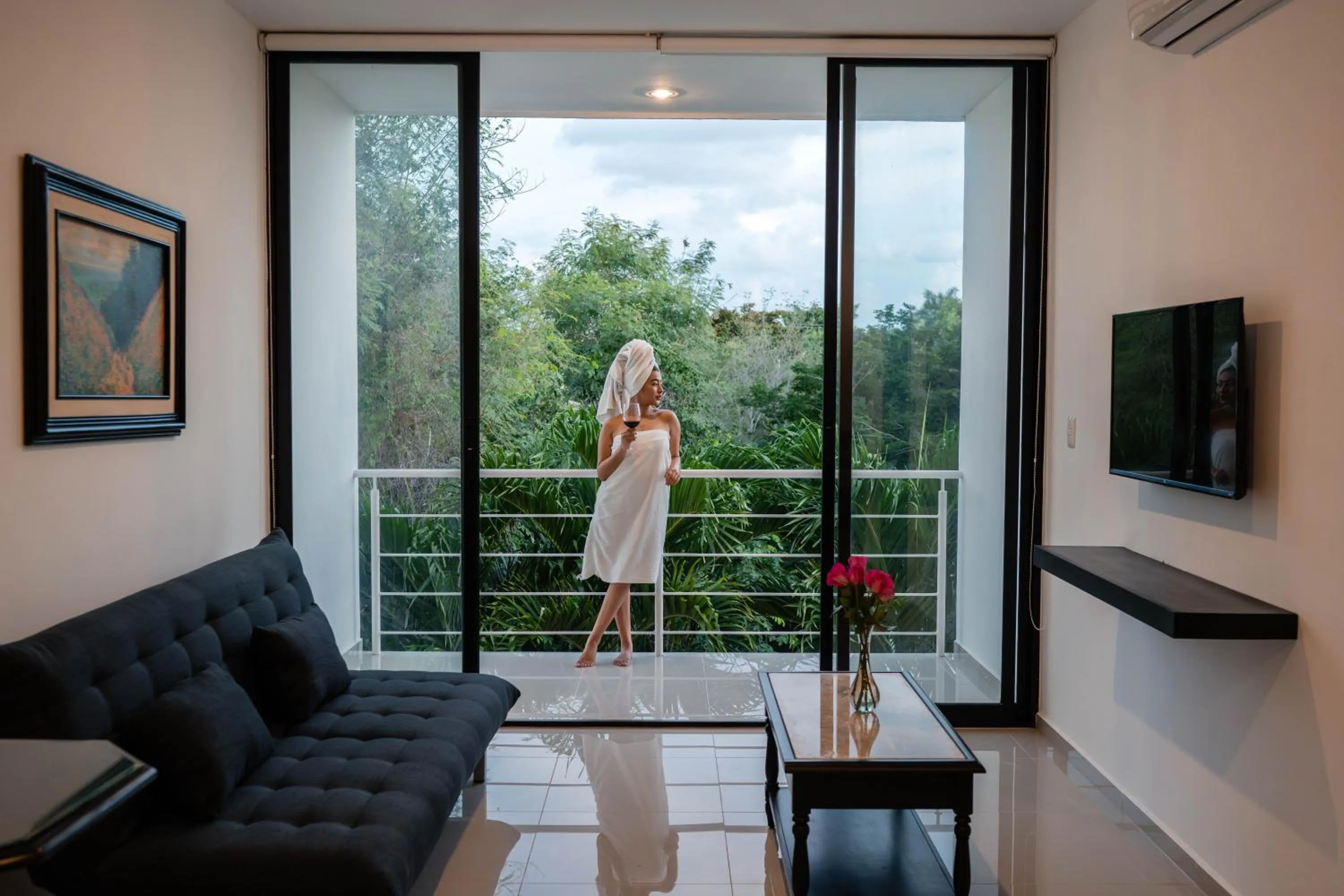 Balcony/Terrace in Hotel & Suites Yuca Ville Siglo XXI