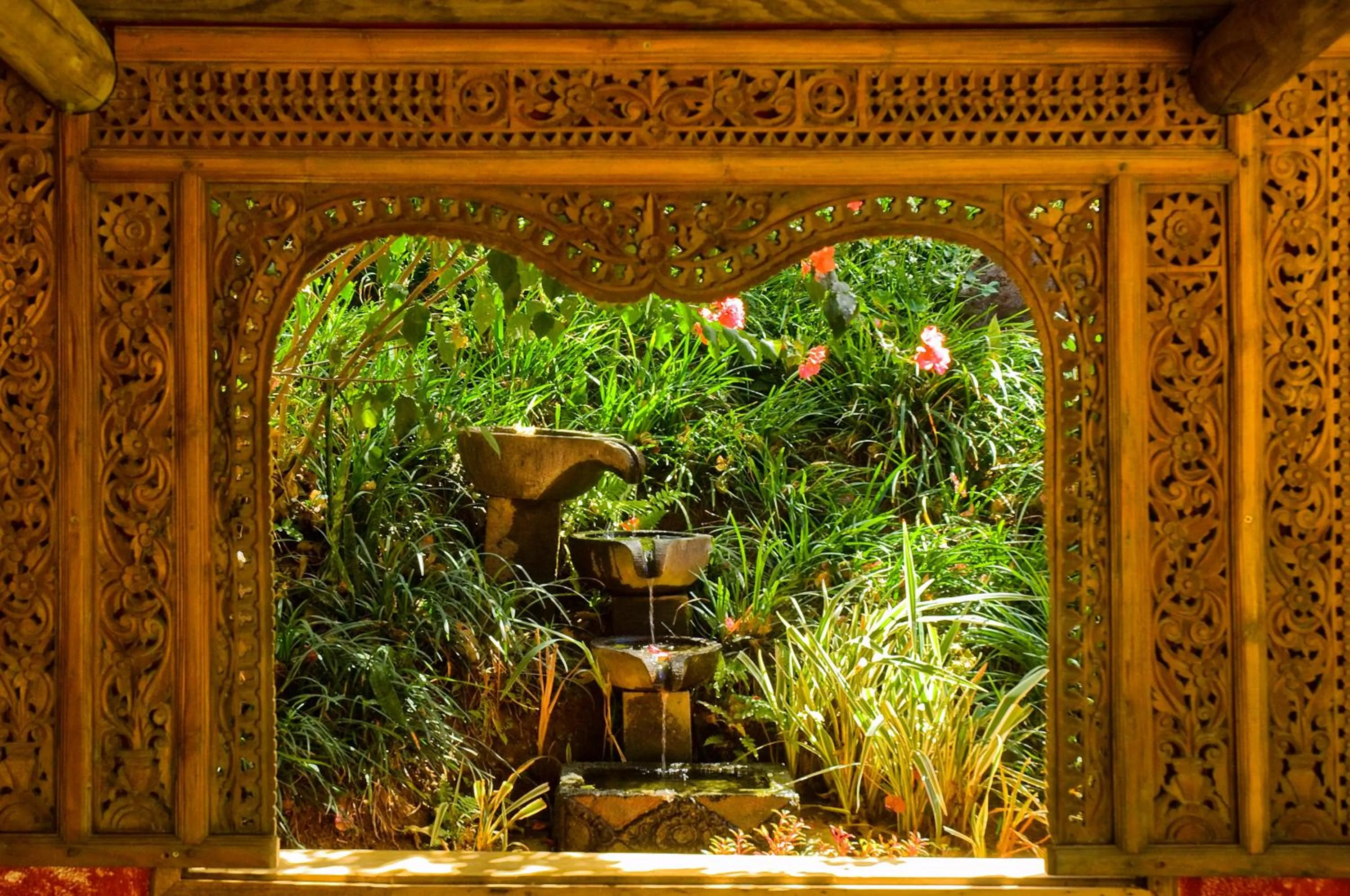 Decorative detail in Lakaz Chamarel Exclusive Lodge