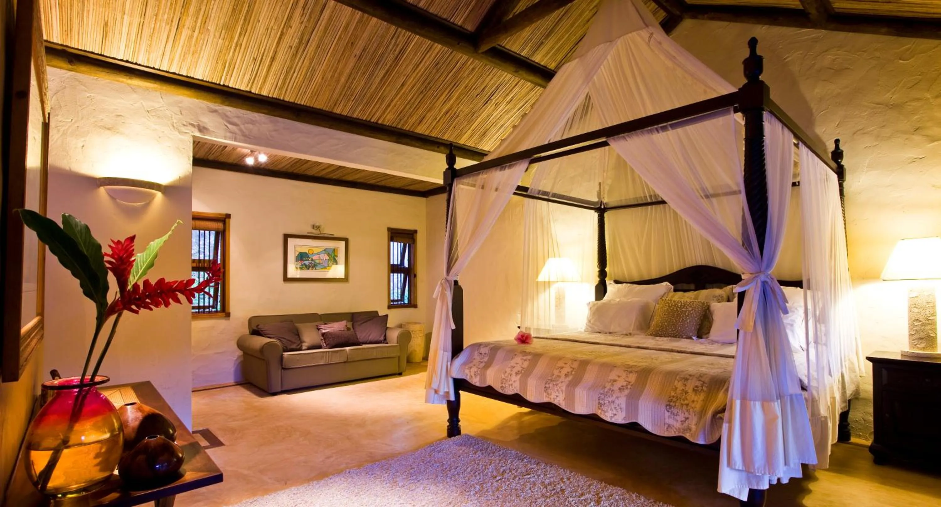 Photo of the whole room, Bed in Lakaz Chamarel Exclusive Lodge