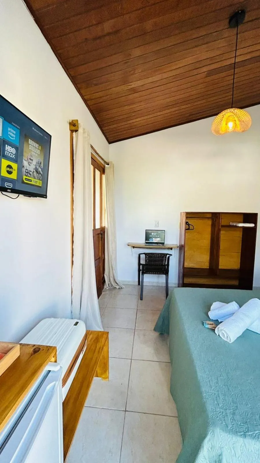 Bed in Pousada Oceano Atlântico