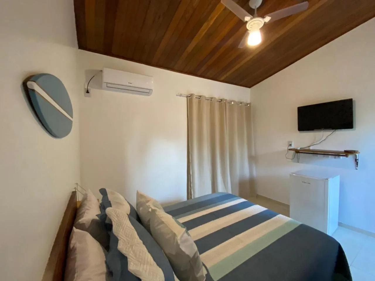 Bed in Pousada Oceano Atlântico