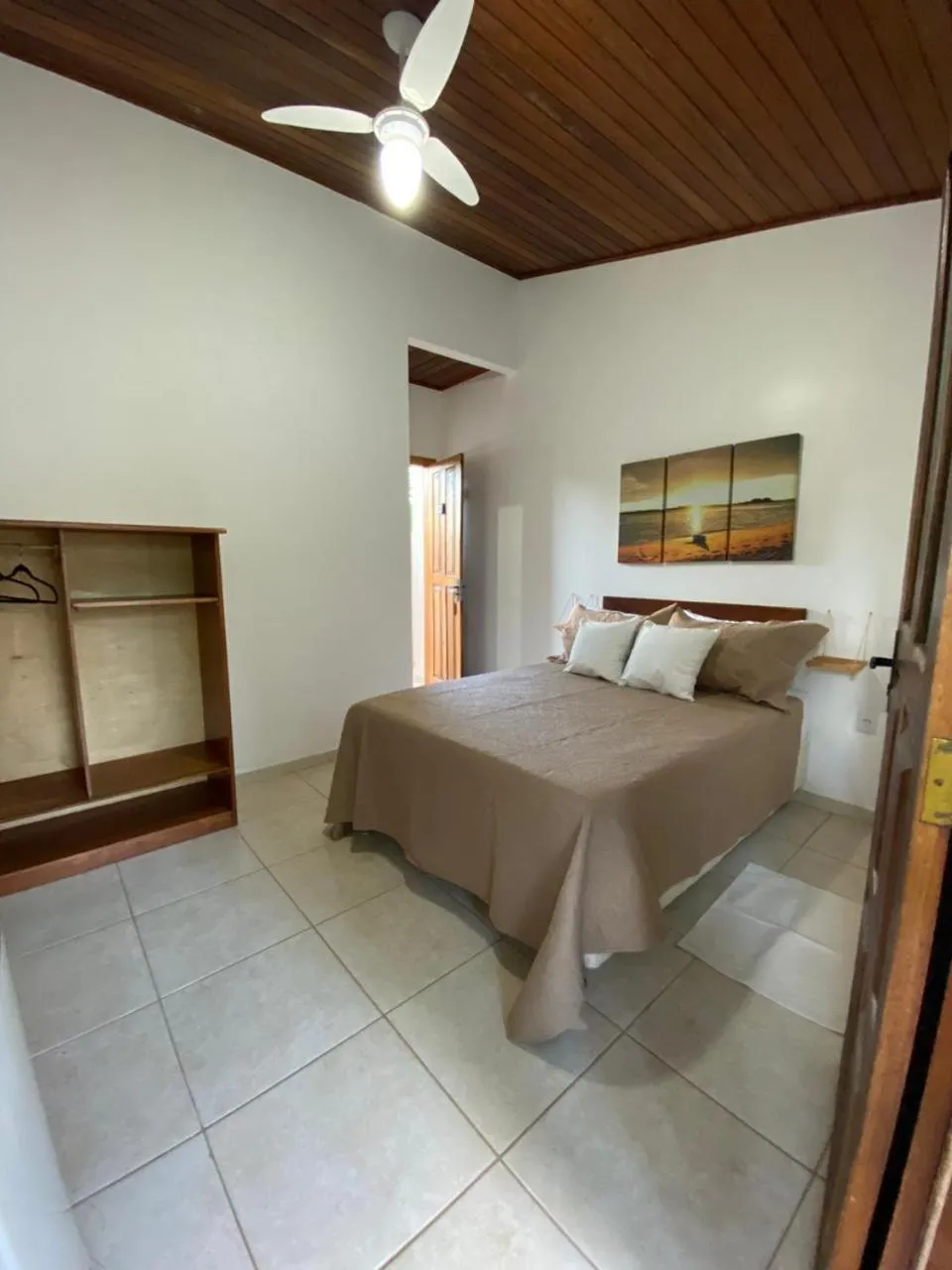 Bed in Pousada Oceano Atlântico