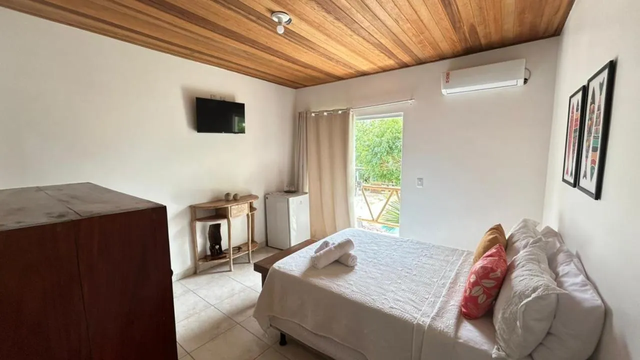 Bed in Pousada Oceano Atlântico