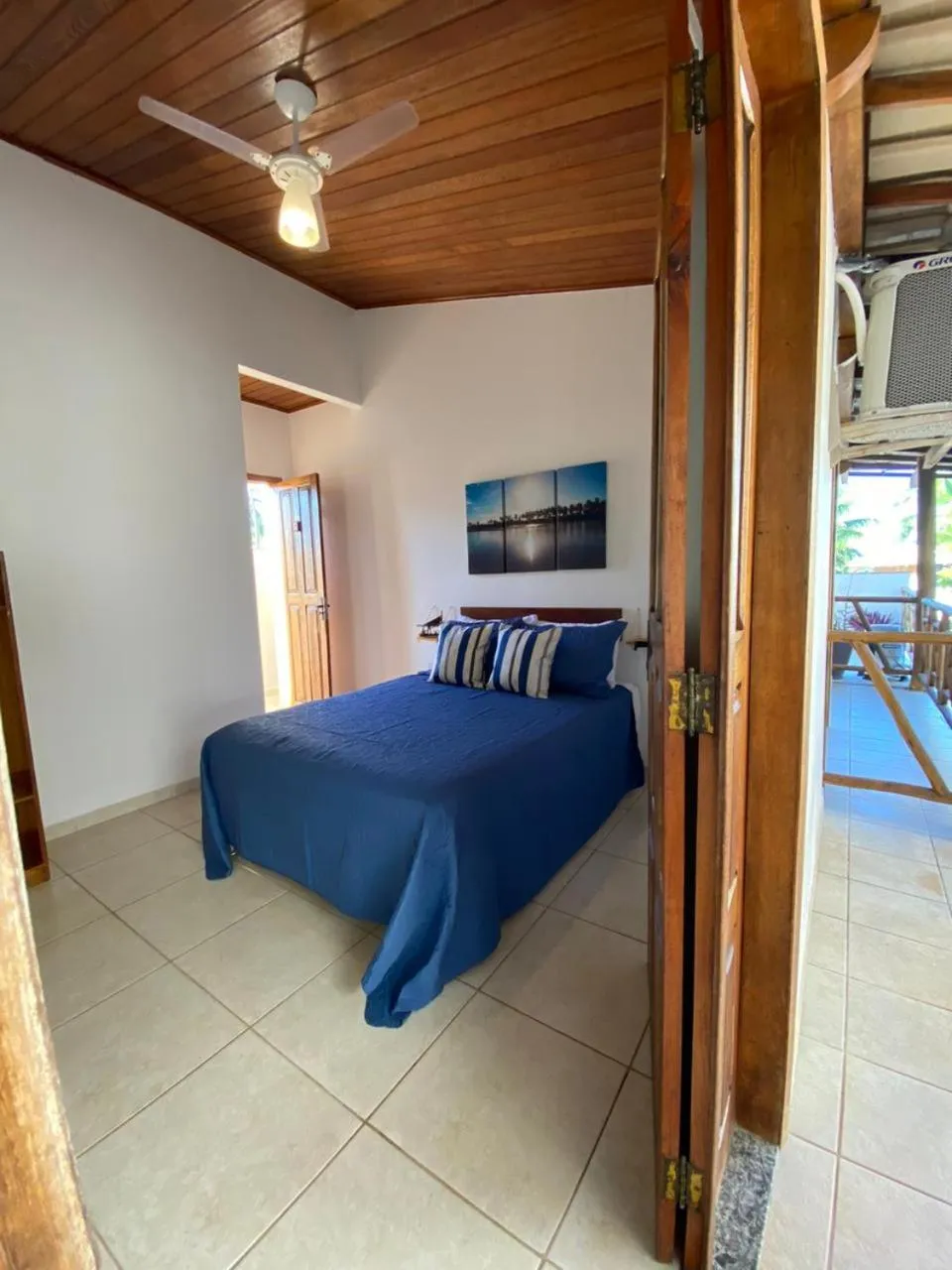 Bed in Pousada Oceano Atlântico