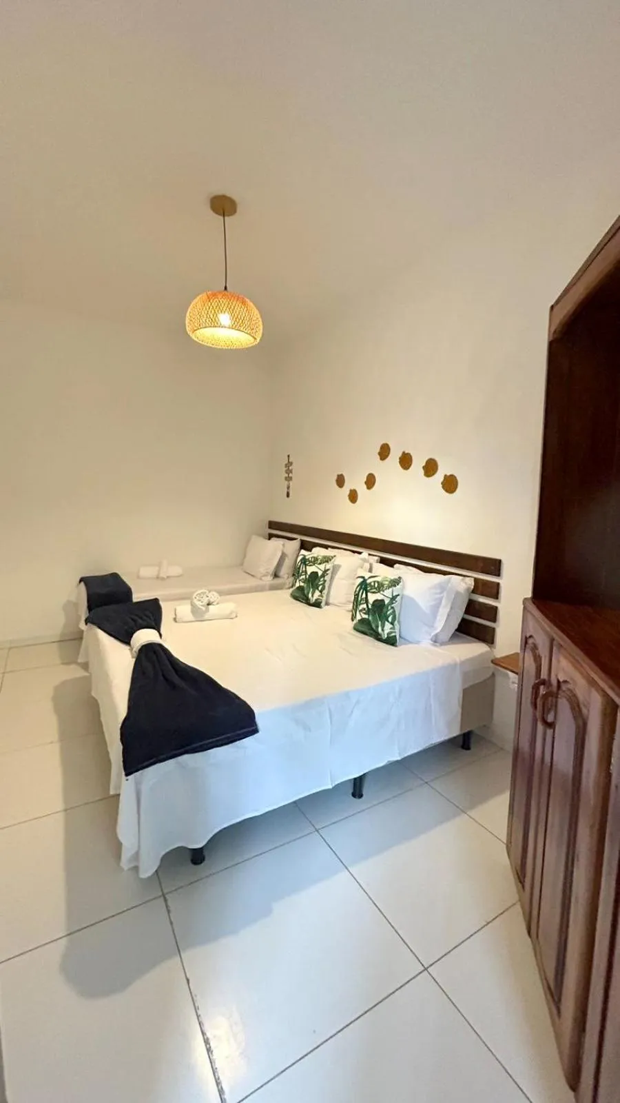 Bed in Pousada Oceano Atlântico