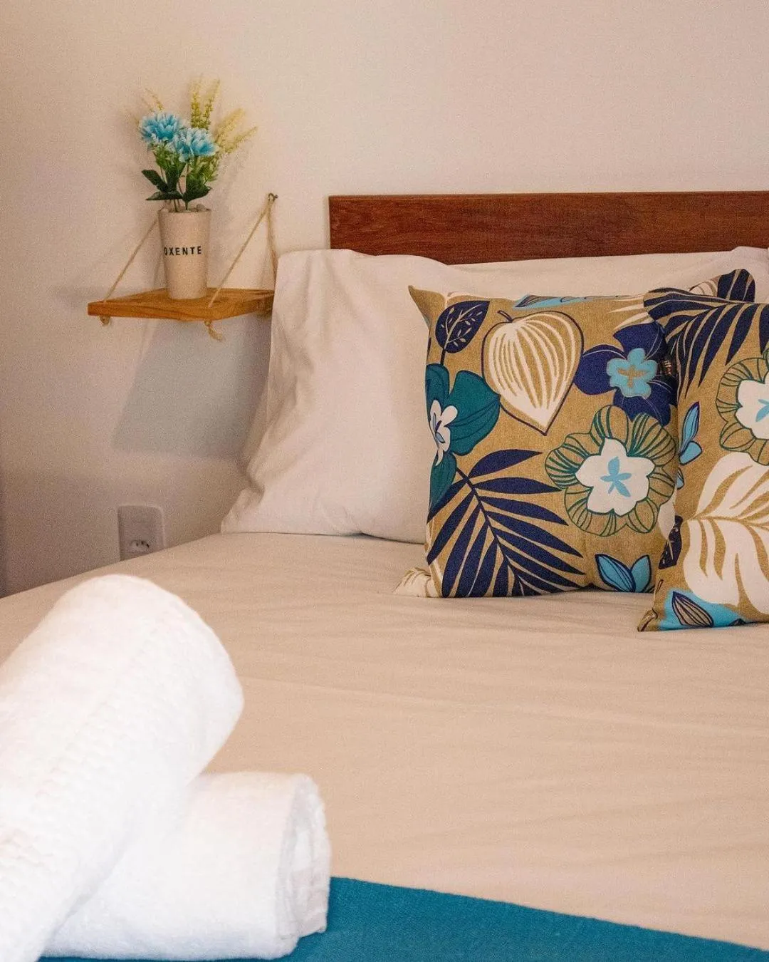 Bed in Pousada Oceano Atlântico