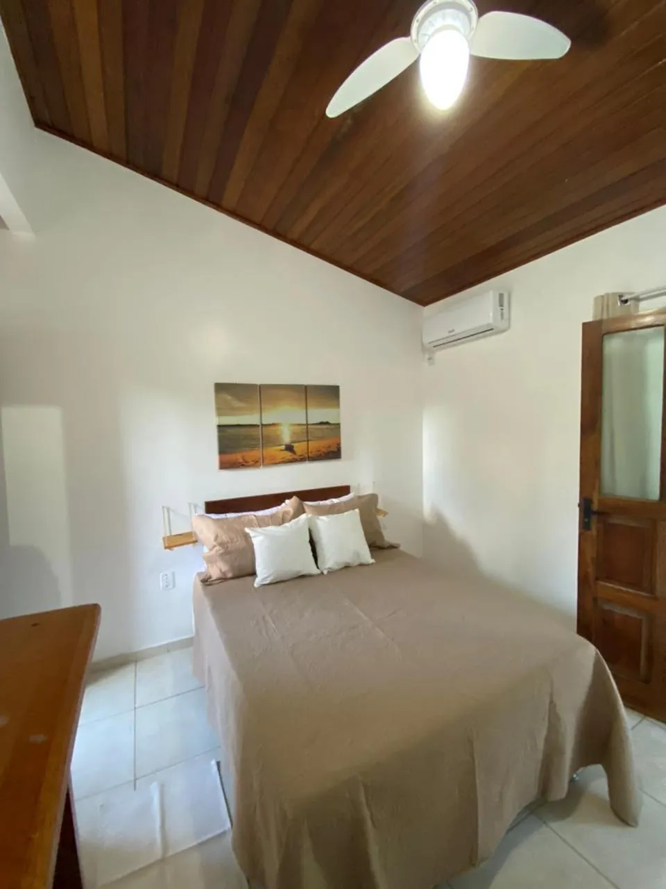 Bed in Pousada Oceano Atlântico