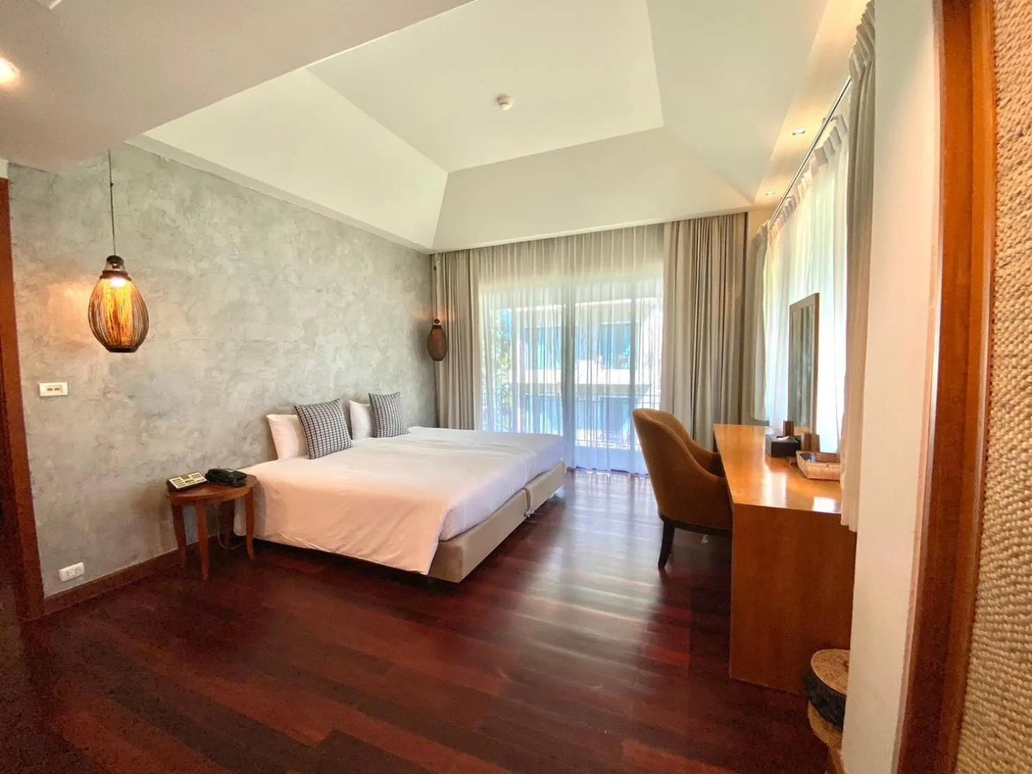 Bed in Patravana Resort