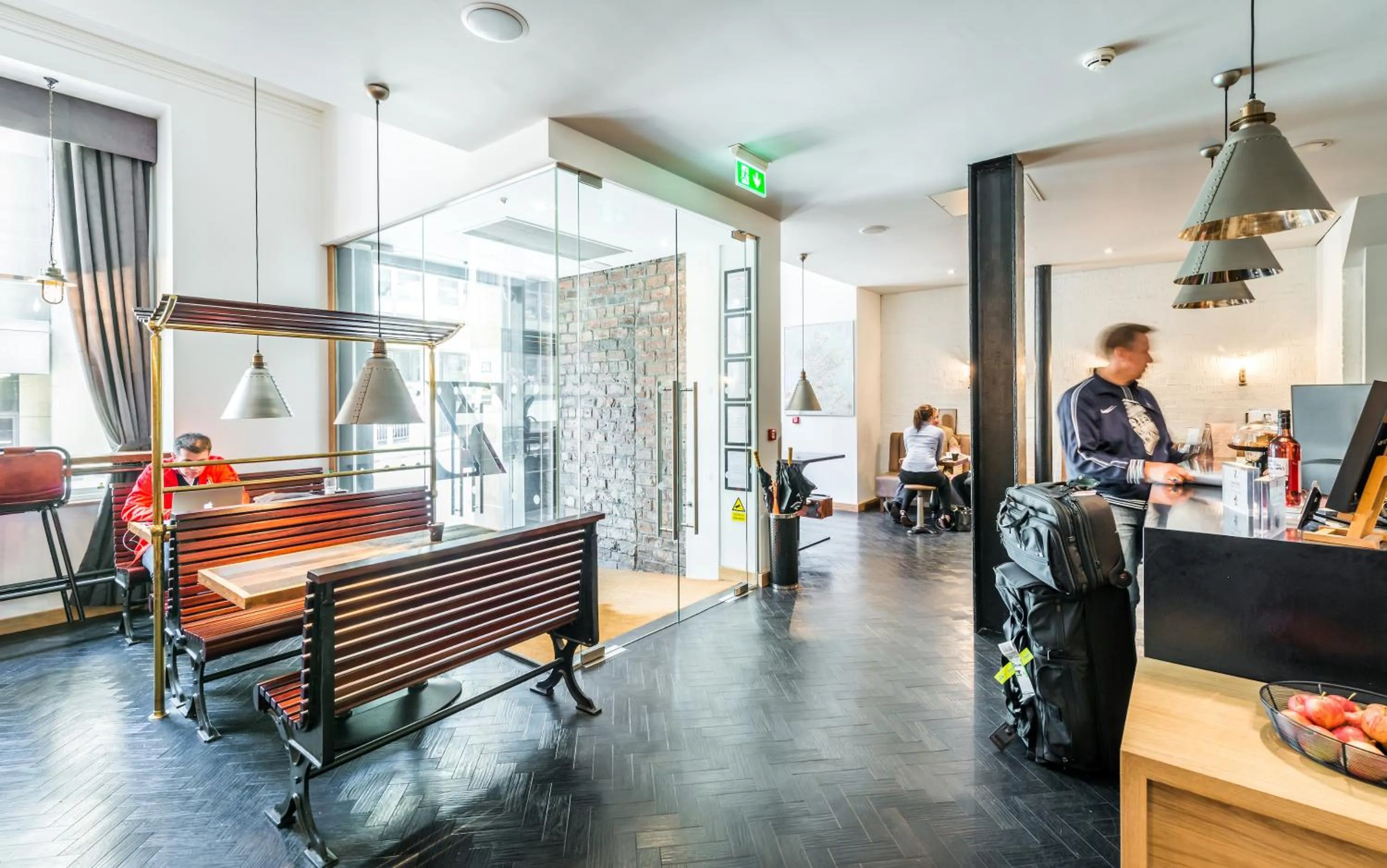 Lobby or reception in The Z Hotel Glasgow