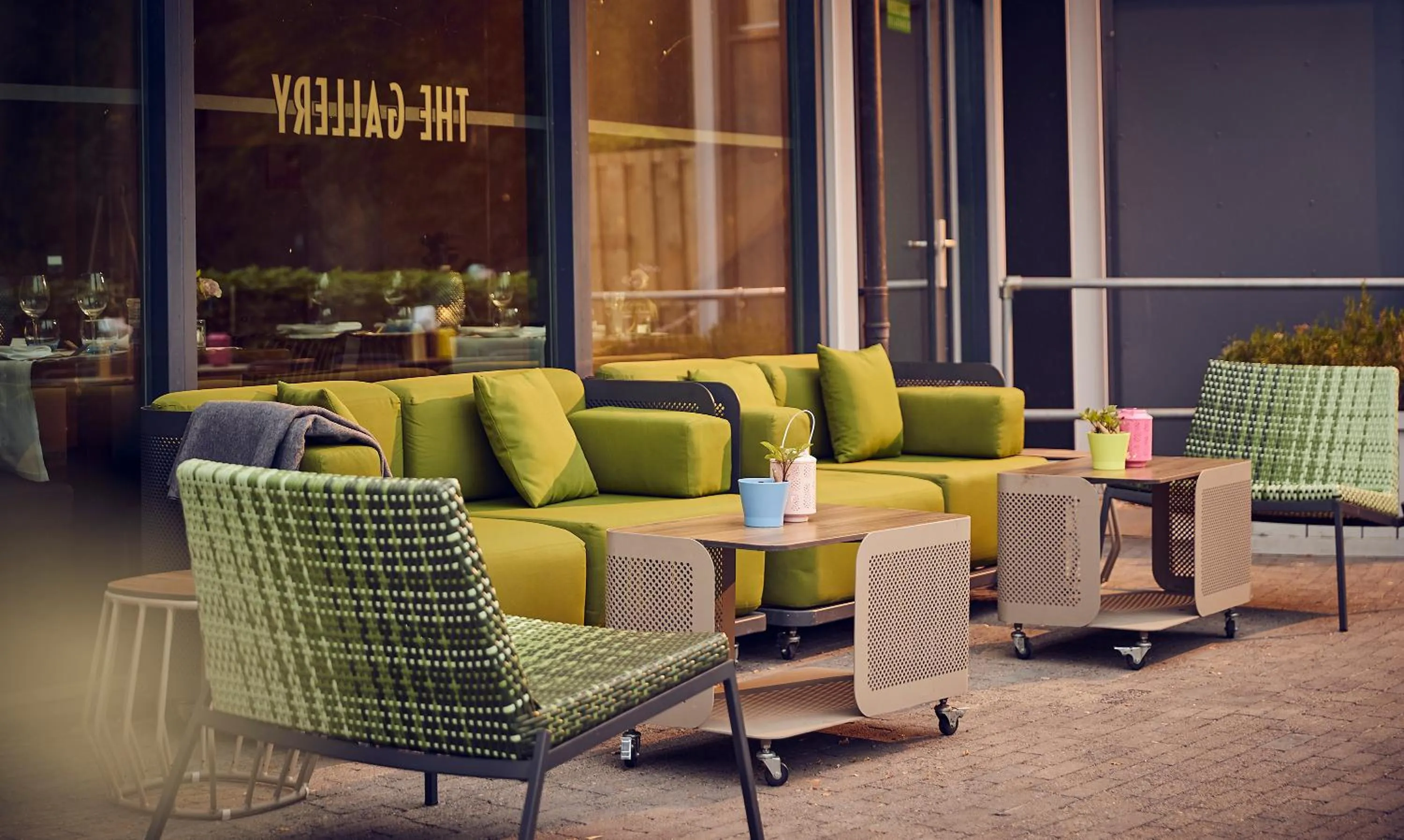 Balcony/Terrace in WestCord Art Hotel Amsterdam 3 stars