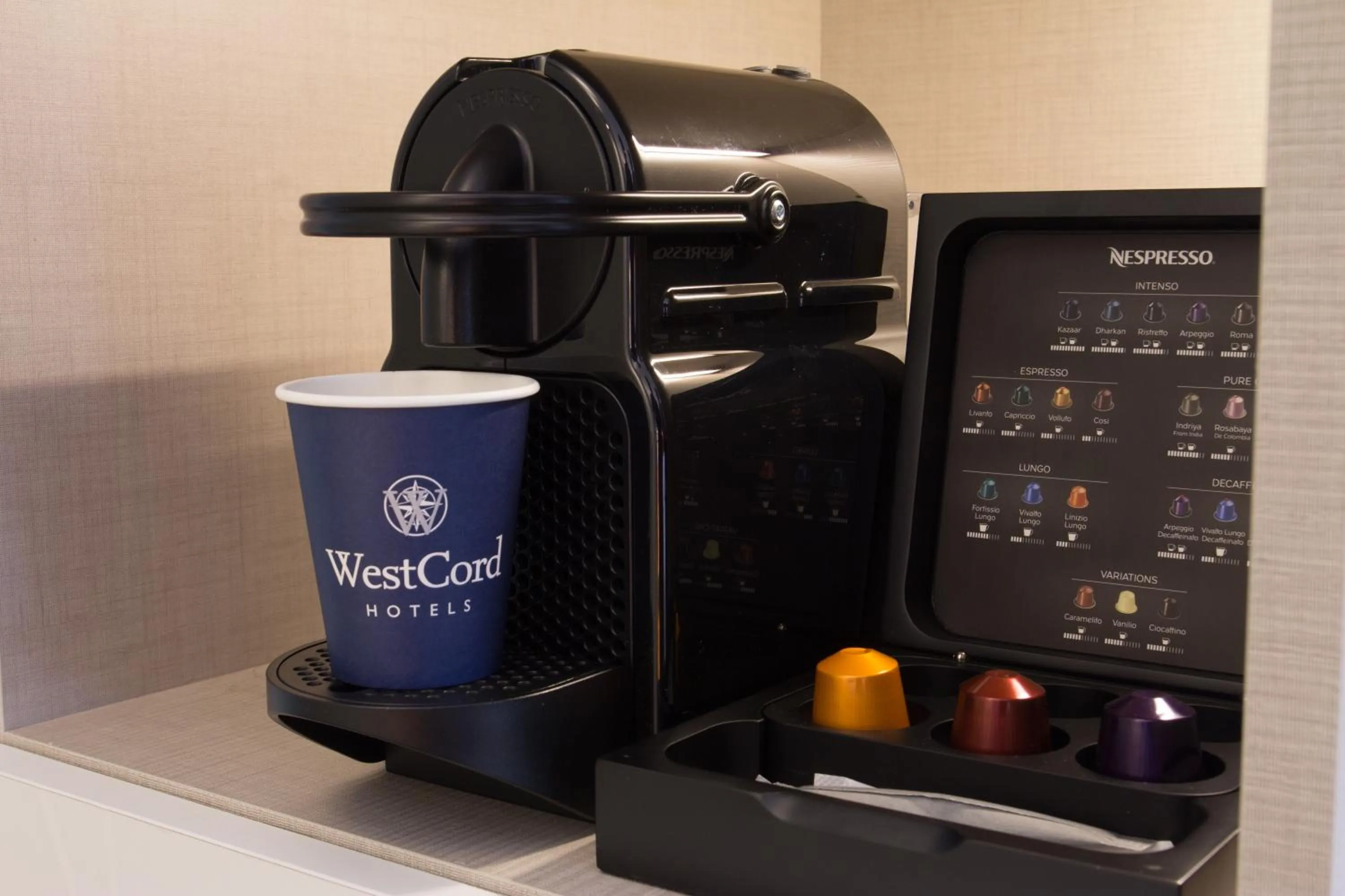 Decorative detail in WestCord Art Hotel Amsterdam 3 stars