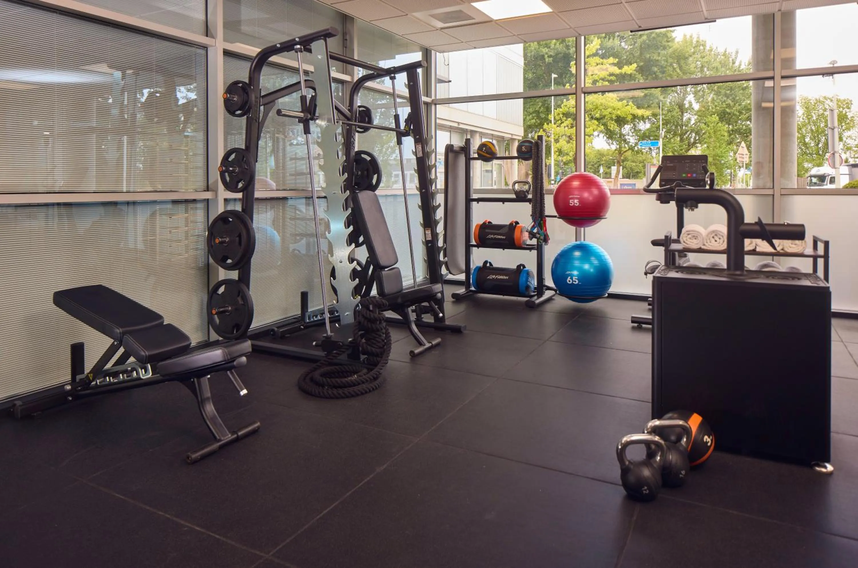 Fitness centre/facilities in WestCord Art Hotel Amsterdam 3 stars