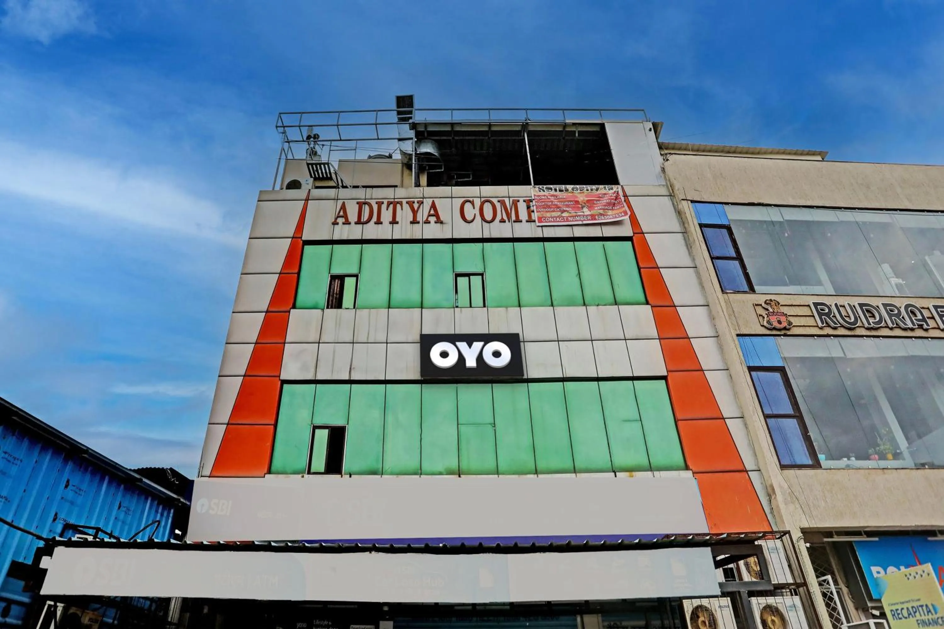 Facade/entrance in Hotel O Aditya Inn